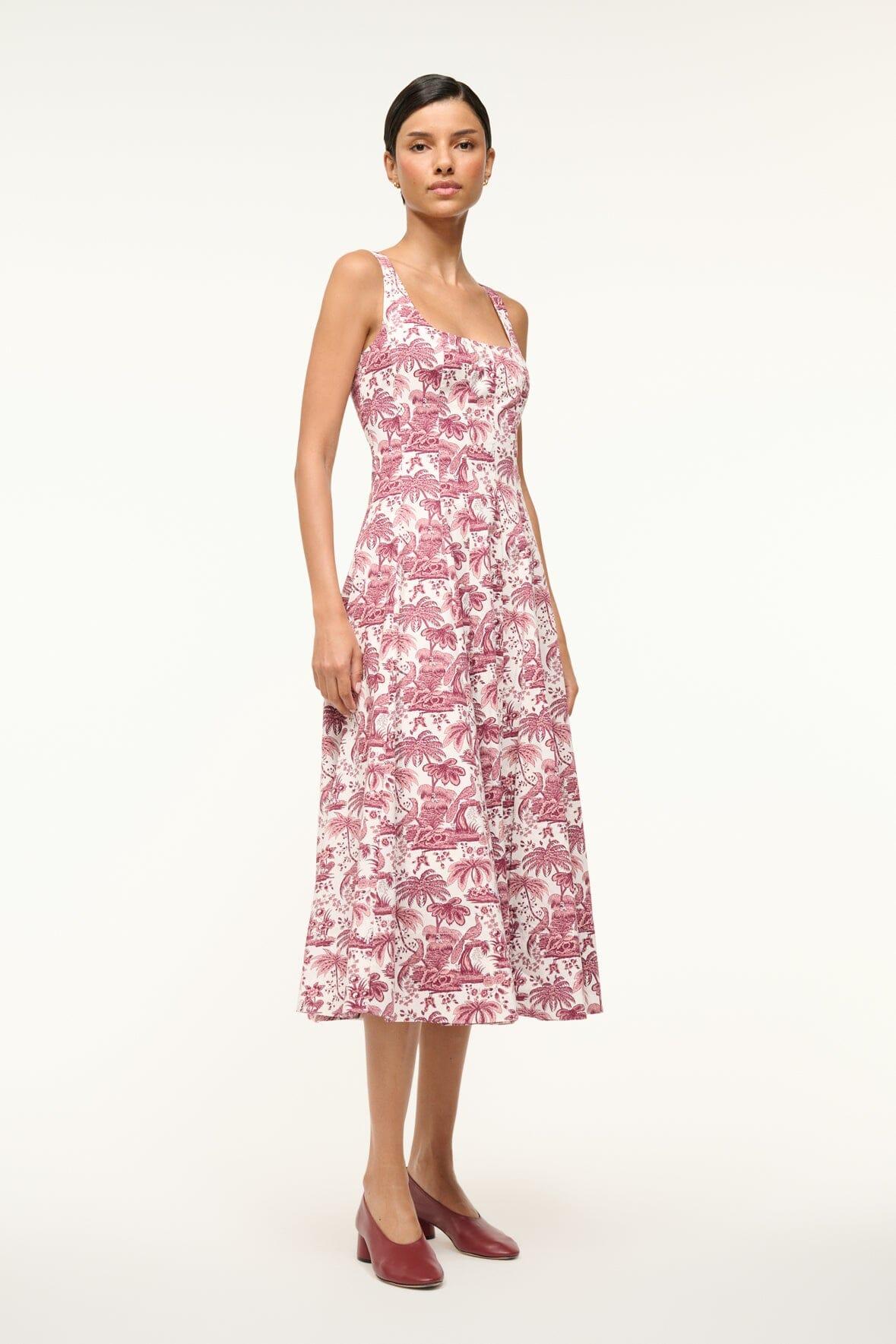 WELLS DRESS | BORDEAUX TOILE Product Image