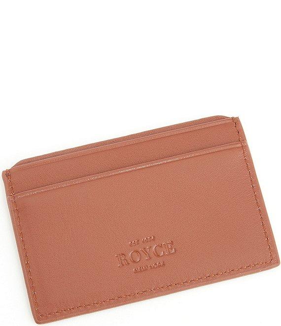 ROYCE New York RFID Executive Slim Credit Card Case Product Image