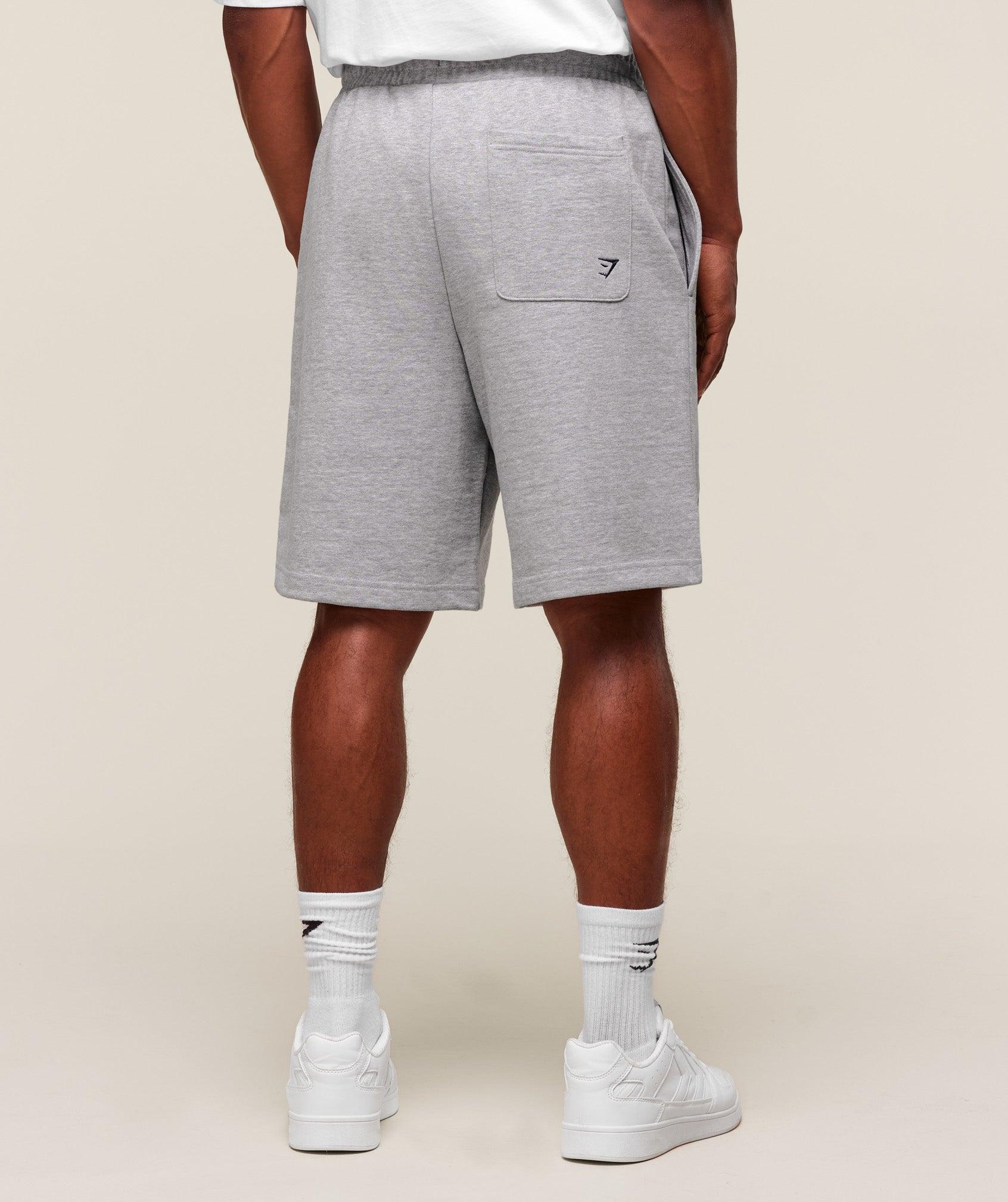Gymshark GSLC 9" Short - Light Grey Core Marl Male Product Image