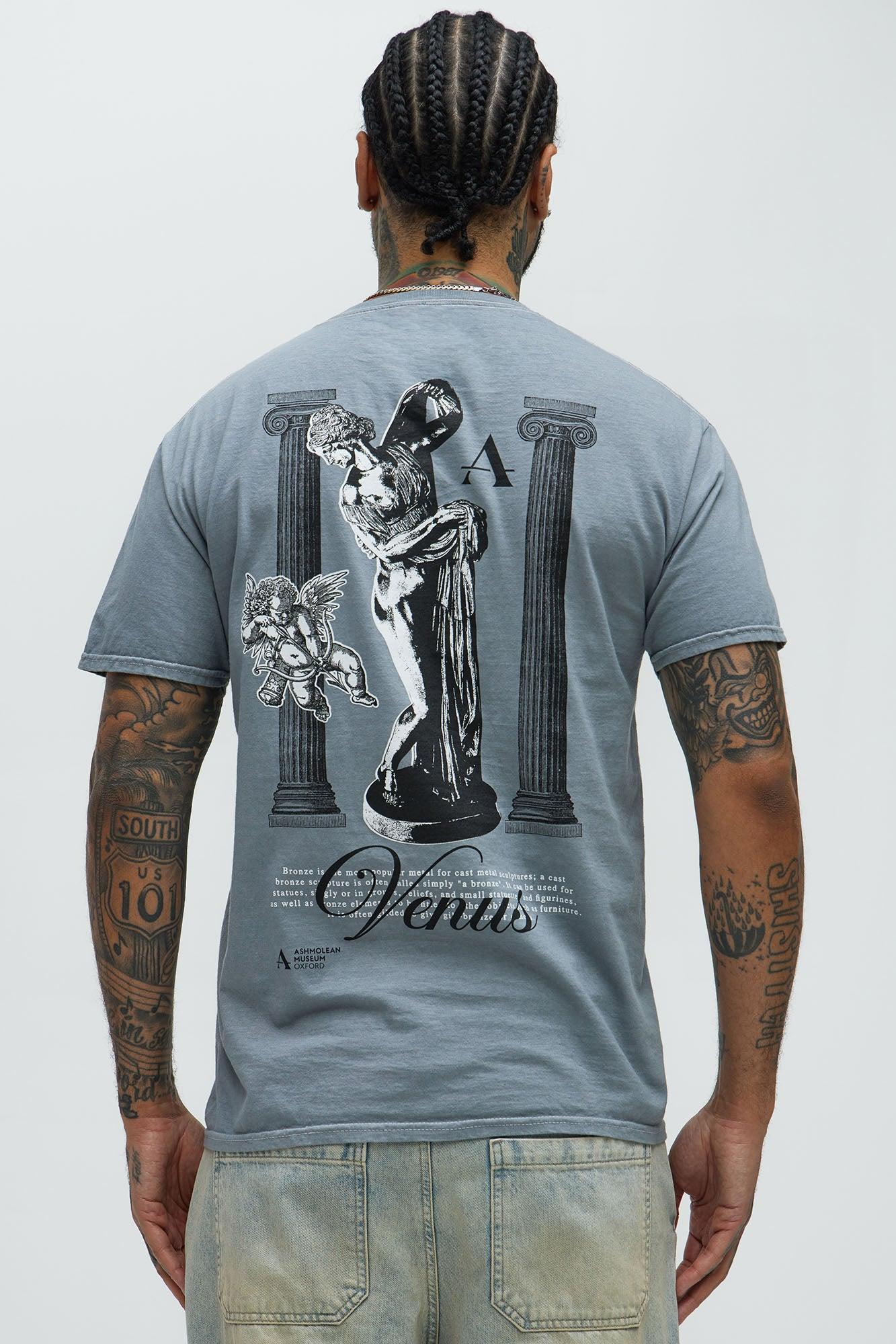 Venus Short Sleeve Tee - Grey Product Image