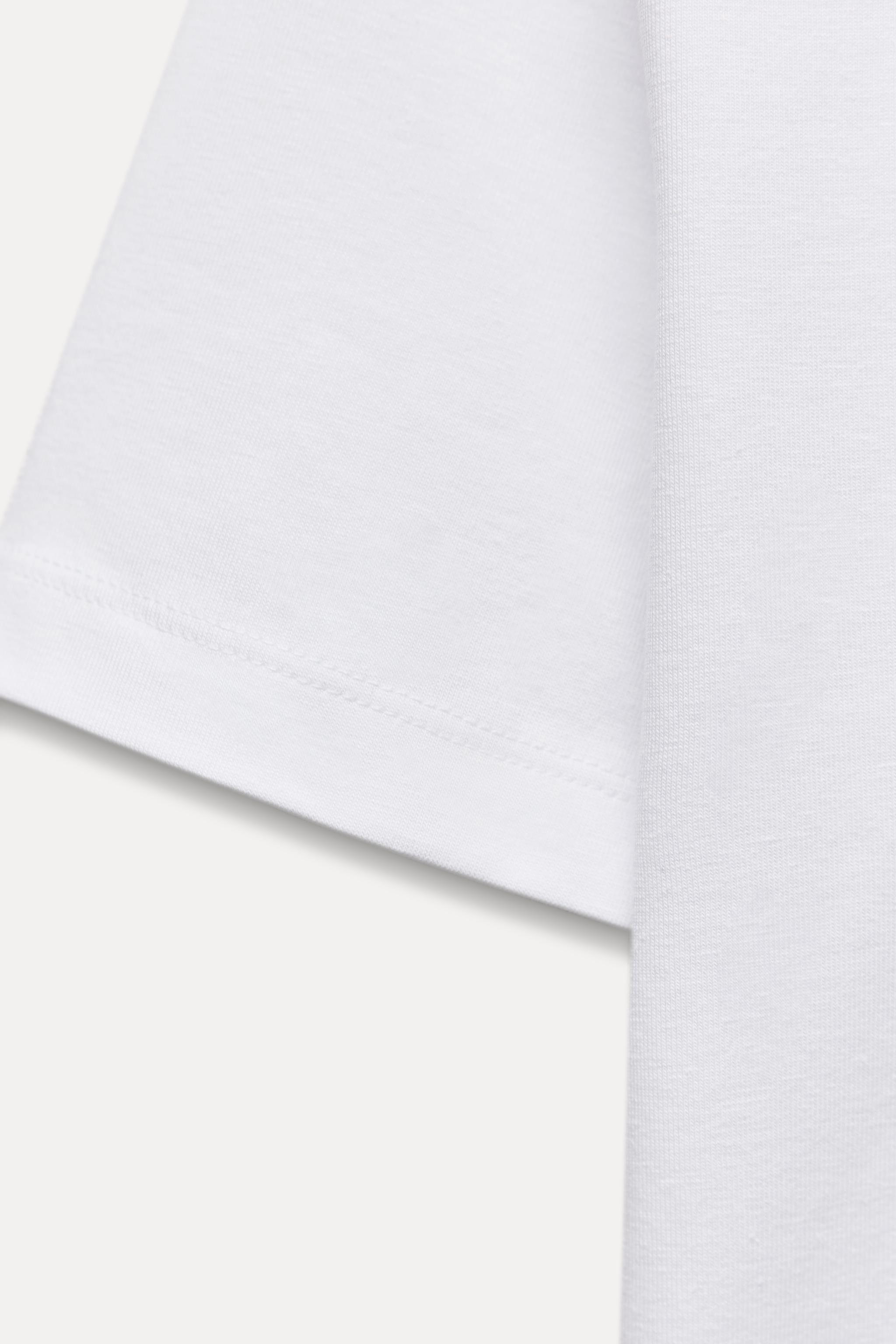 CROPPED STRETCH T-SHIRT Product Image