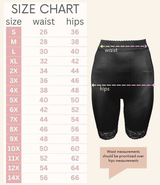 Style 518 | High Waist Light Shaping Bike Short | Satin 4-Way Stretch with Built-In Panty Product Image