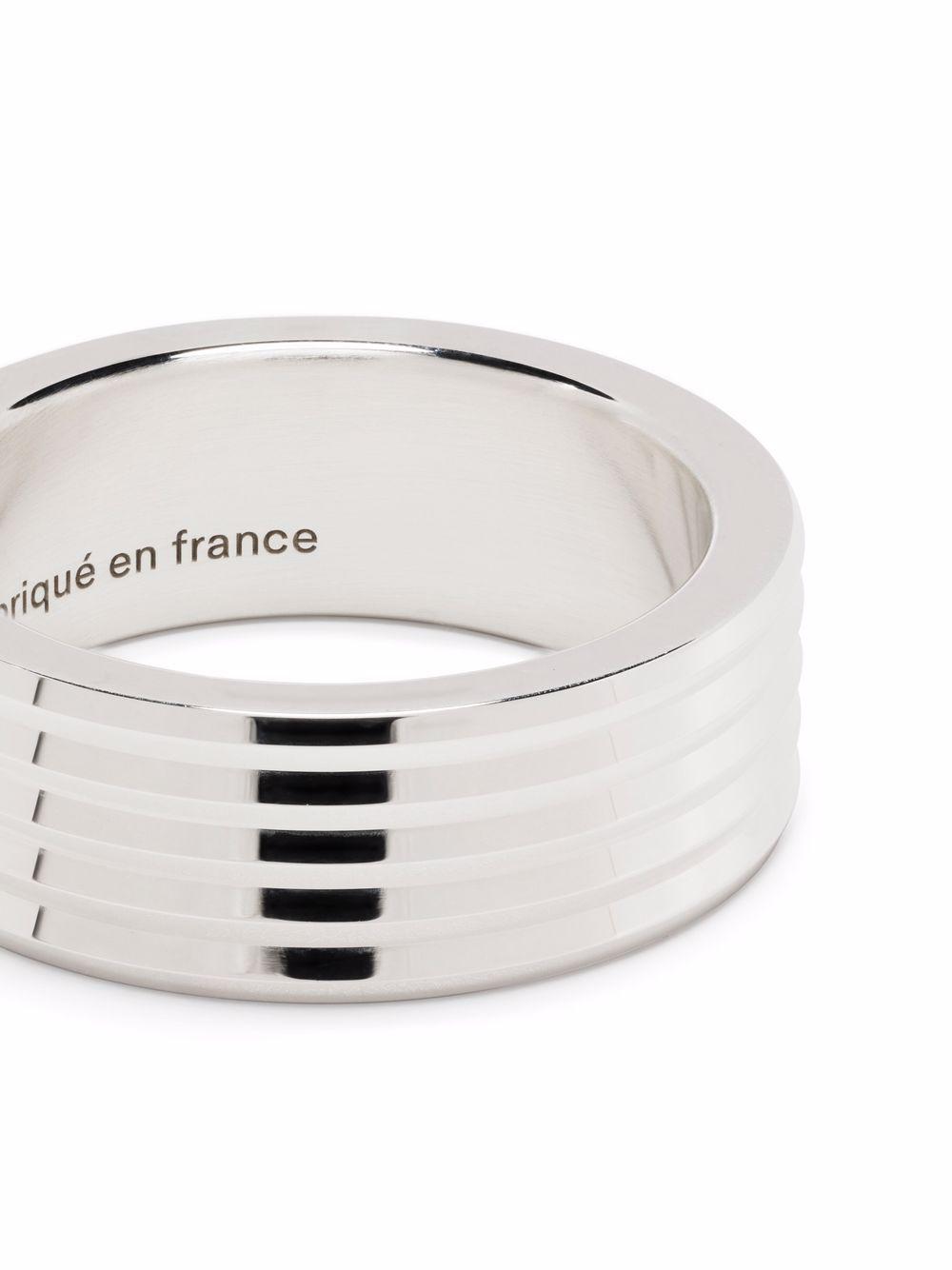 guilloché horizontal ribbon ring Product Image