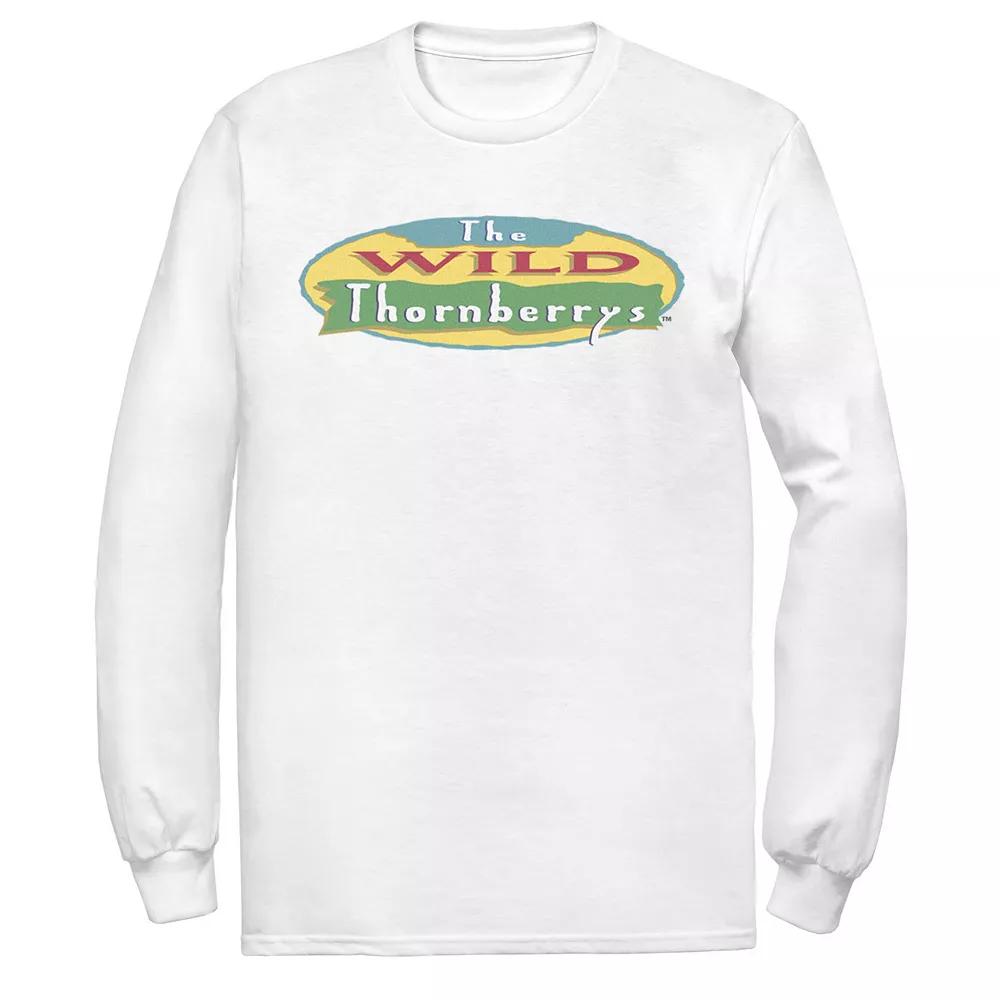 Men's Nickelodeon Nickelodeon The Wild Thorberrys Logo Long Sleeve Tee,  Product Image