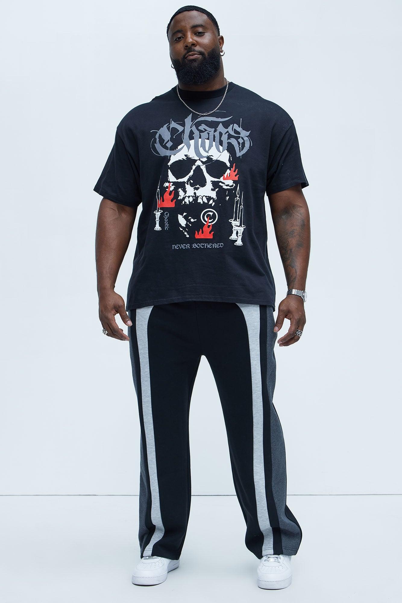 Chaos Never Short Sleeve Tee - Black Product Image