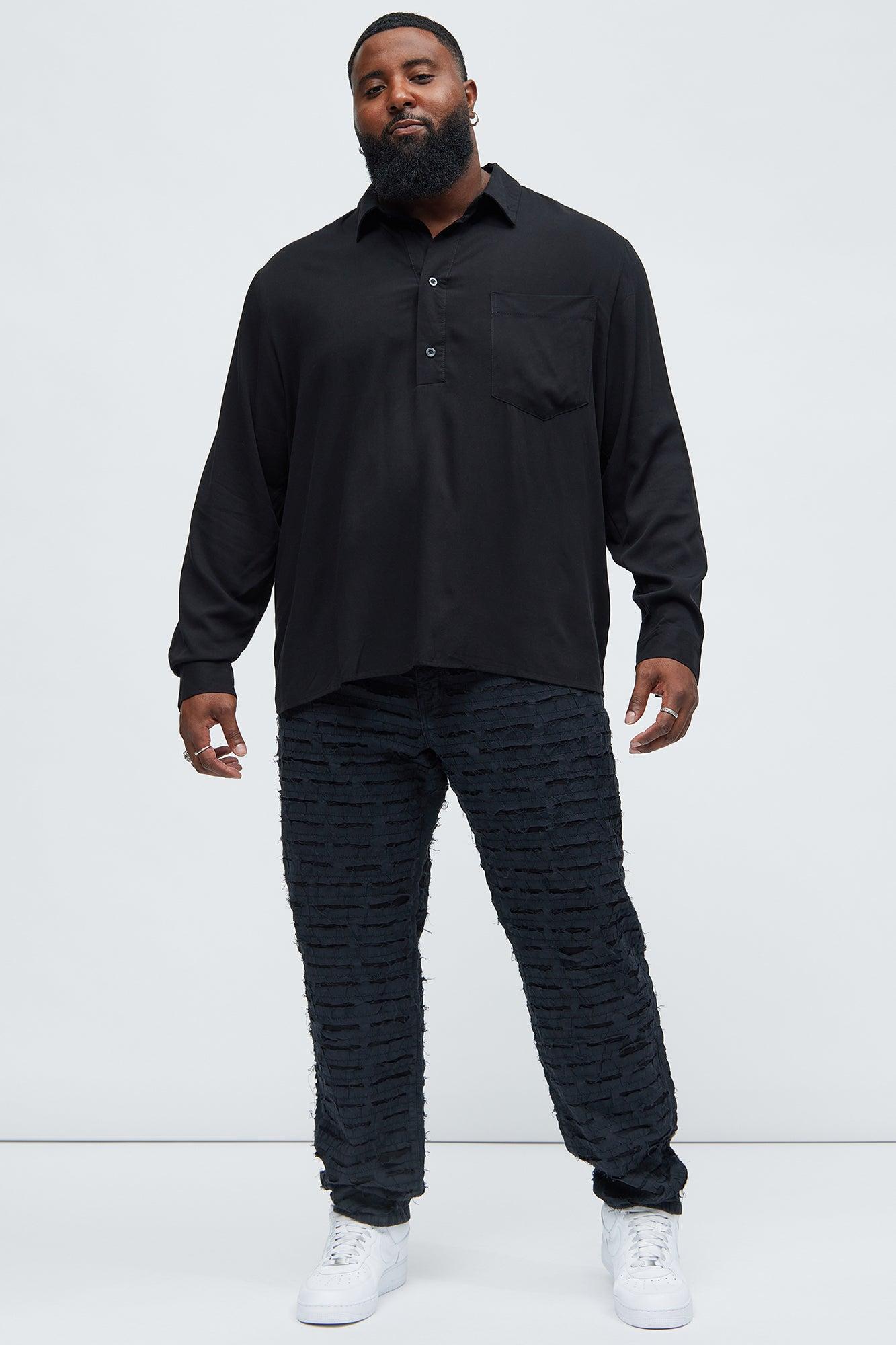 Easy Popover Shirt - Black Product Image