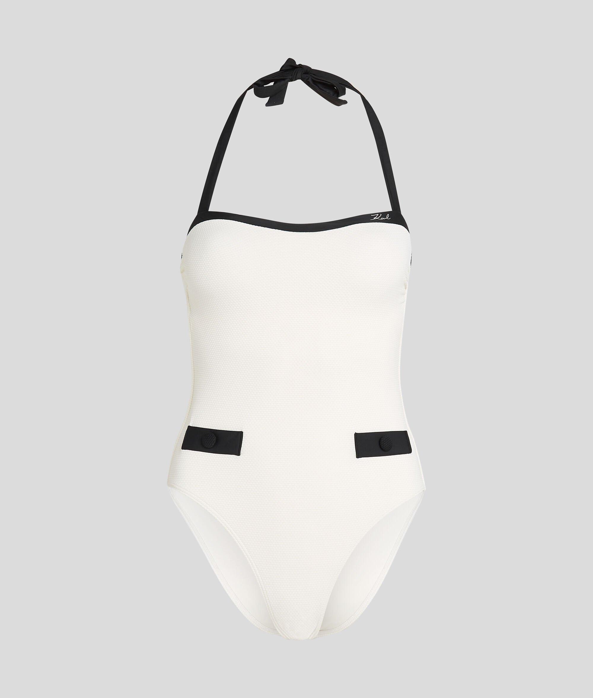K/SIGNATURE MONOCHROME SWIMSUIT Product Image