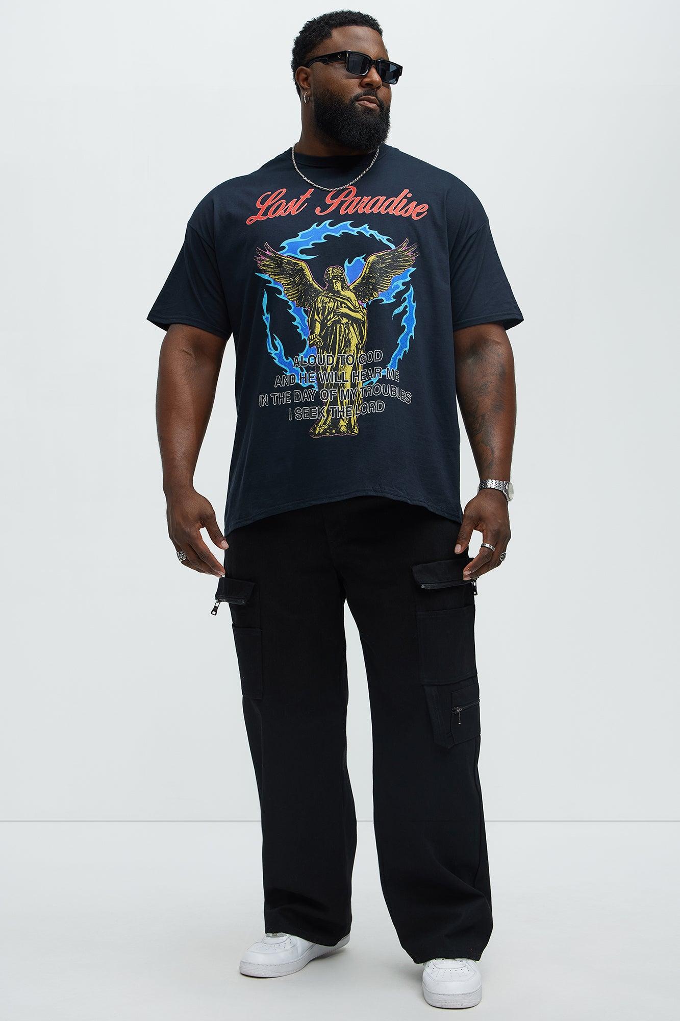 Seek The Lord Short Sleeve Tee - Black Product Image