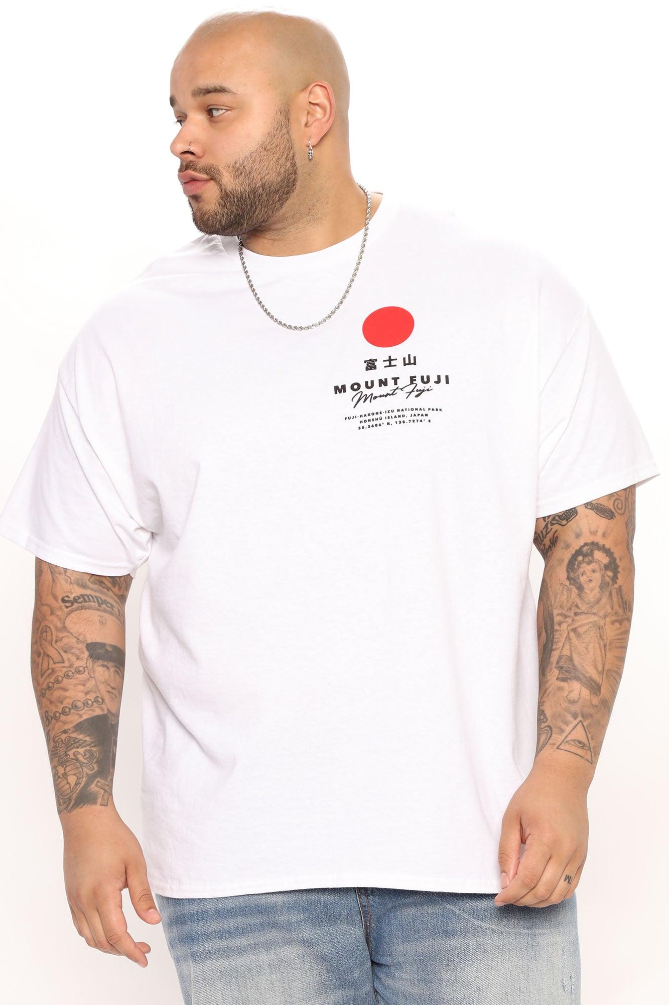 Mount Fuji Short Sleeve Tee - White Product Image