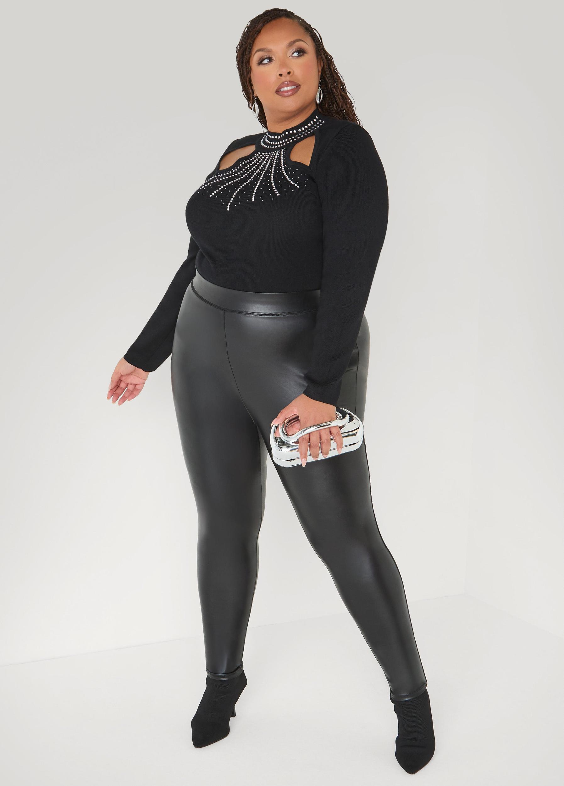Cutout Crystal Sweater Product Image