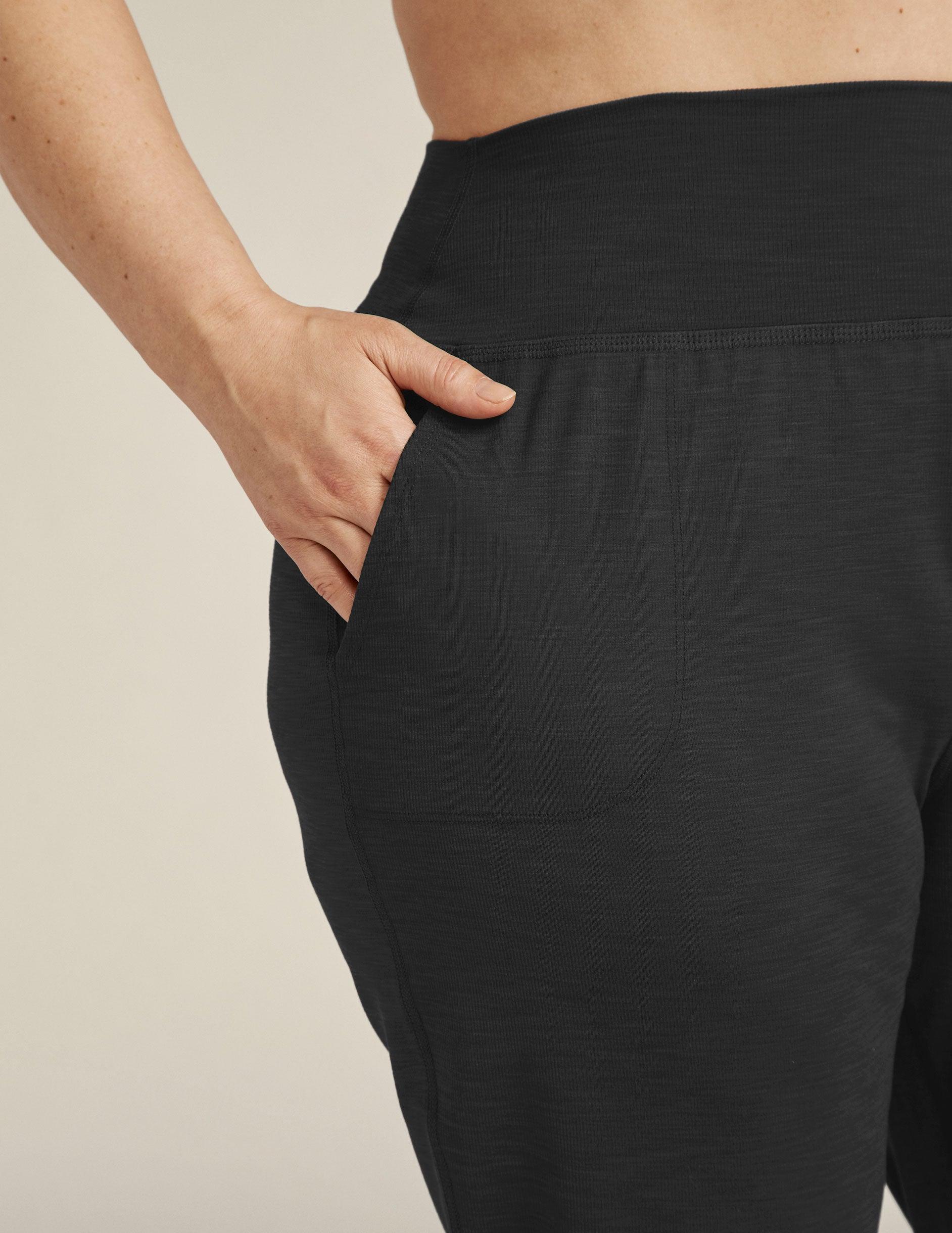 Heather Rib Midi Jogger Product Image