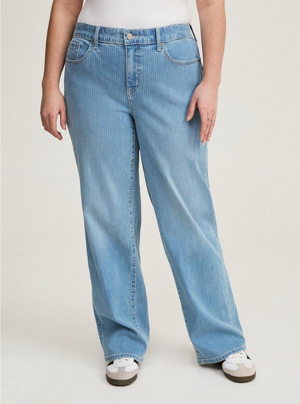 Perfect Wide-Leg Mid-Rise Jean Product Image