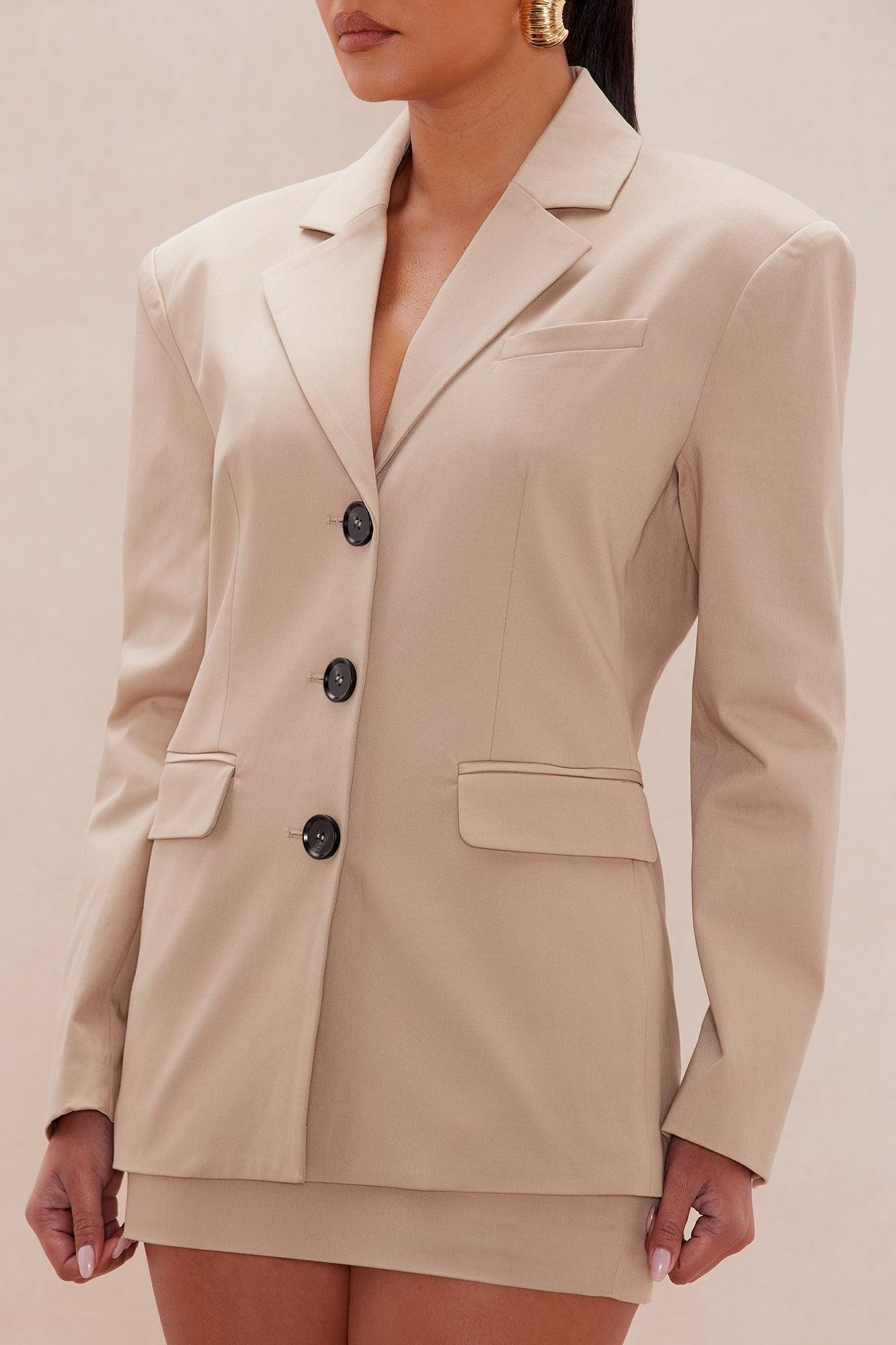 Jeanette Blazer - Khaki Product Image