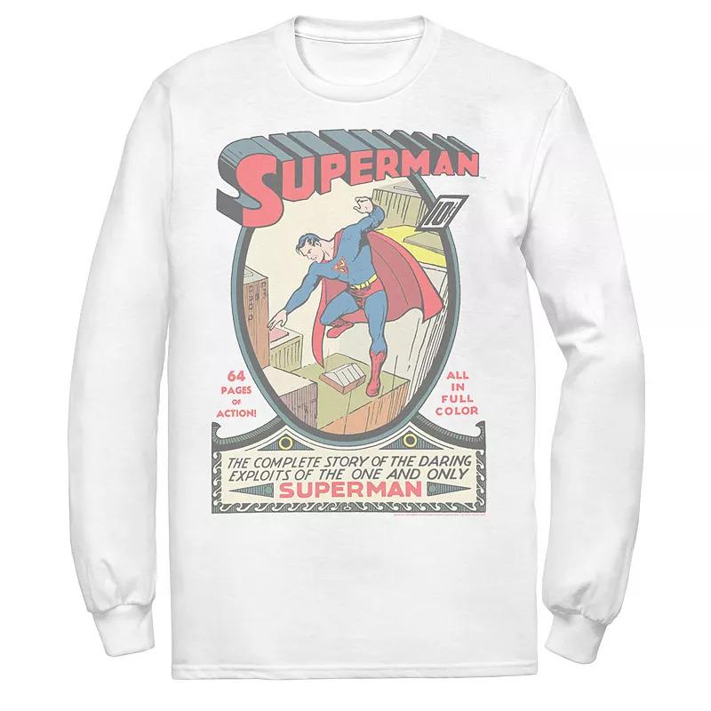 Men's DC Comics Superman 64 Pages Of Action Comic Cover Tee,  Product Image