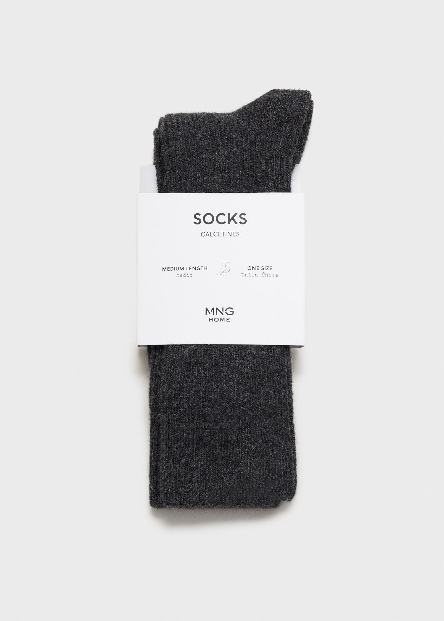 Ribbed socks - Women | MANGO USA Product Image