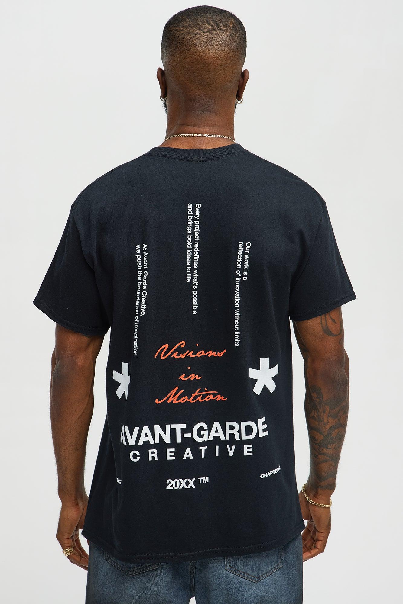 Advant-Garde Creative Dept Short Sleeve Tee - Black Product Image