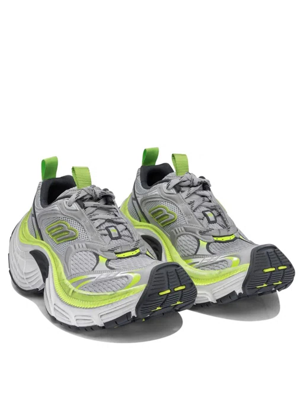 BALENCIAGA Multicolor Mesh And Rubber 6xl Sneakers In Multicolour Product Image