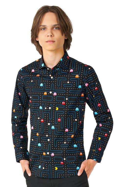 OppoSuits Kids Pac-Man™ Dress Shirt Product Image