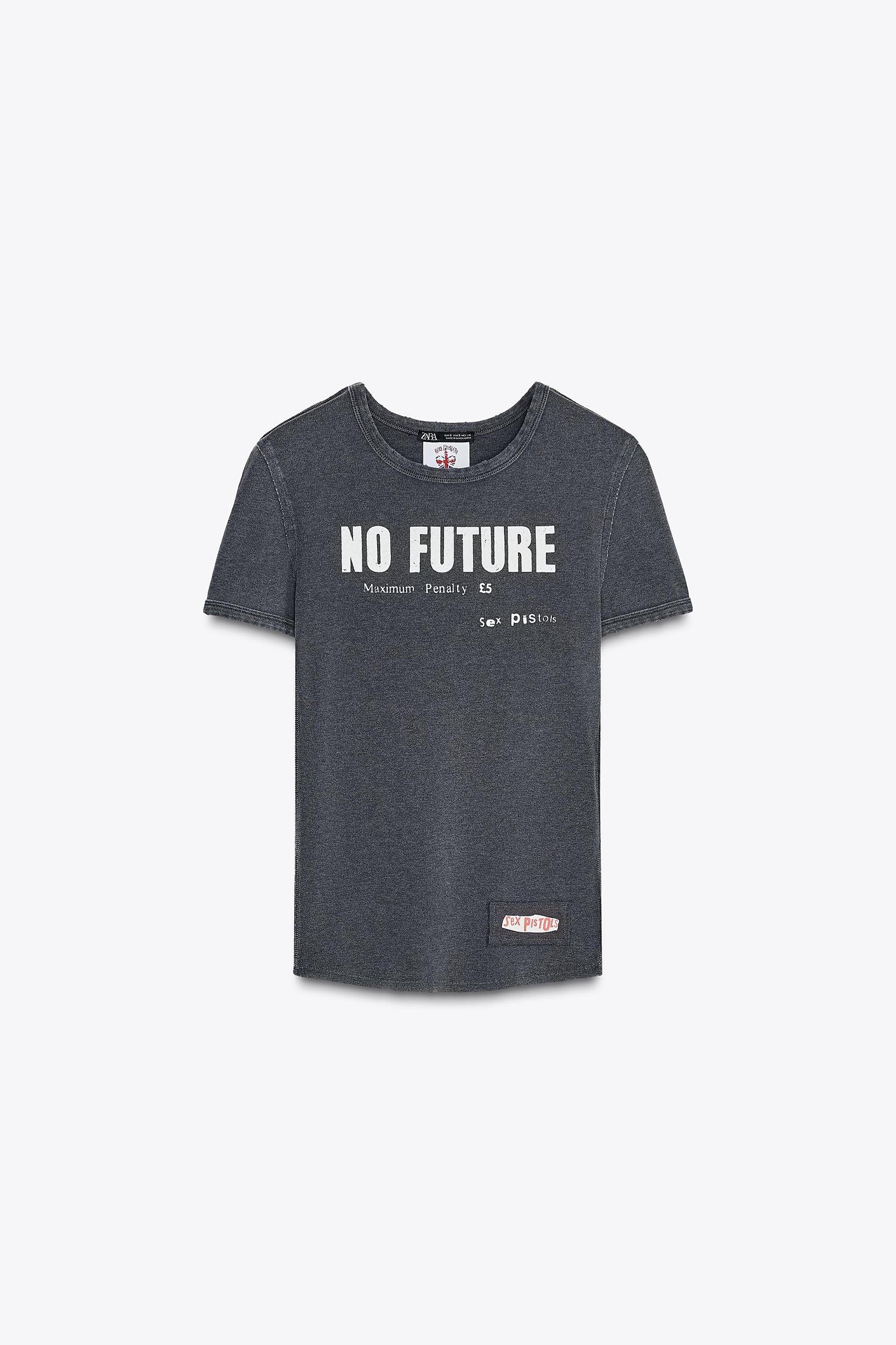 WASHED EFFECT T-SHIRT ©SEX PISTOLS Product Image