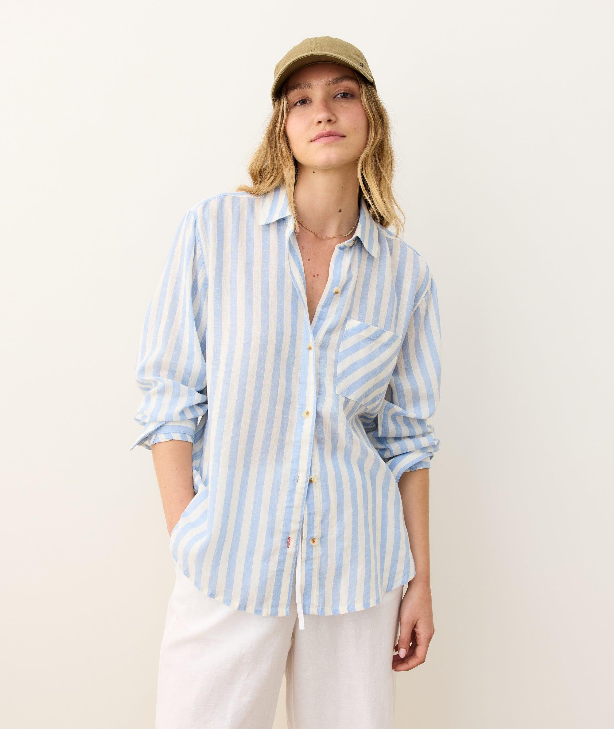 Jane Relaxed Linen Shirt Product Image