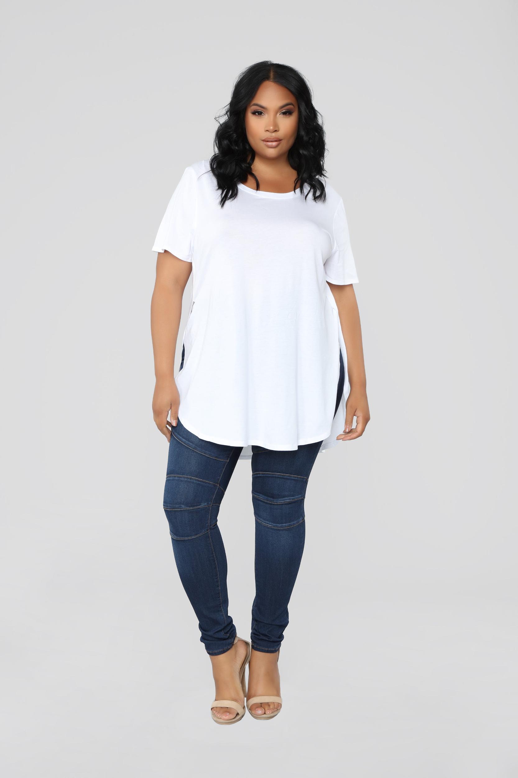 Laid Back Tee - White Product Image