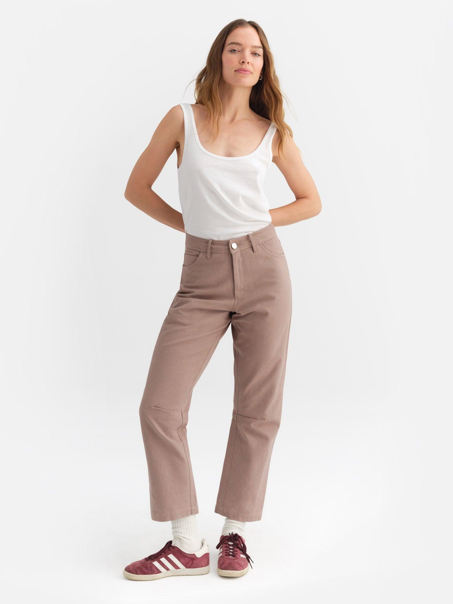 Organic Cotton Canvas Five Pocket Pant Female Product Image