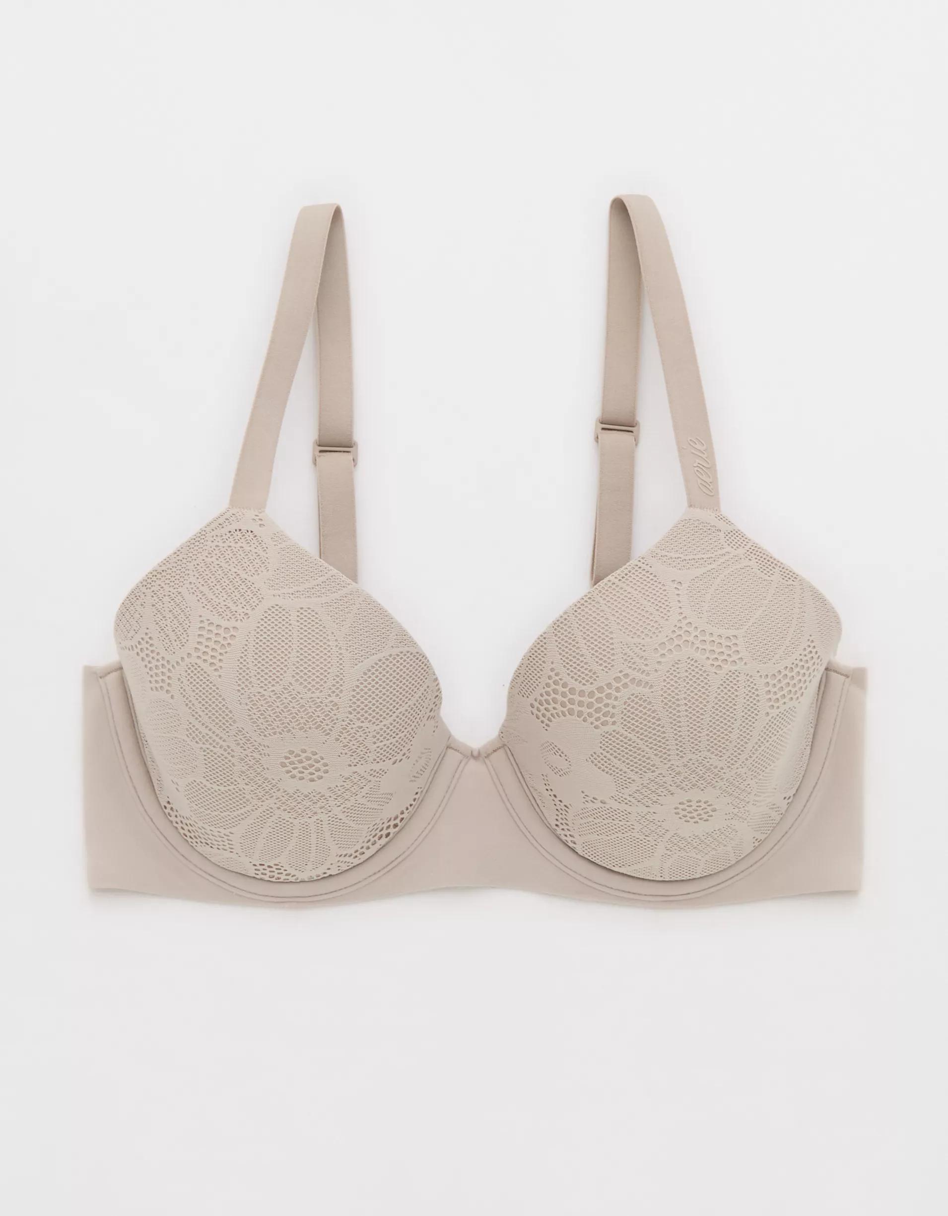 SMOOTHEZ Lace Full Coverage Lightly Lined Bra Product Image