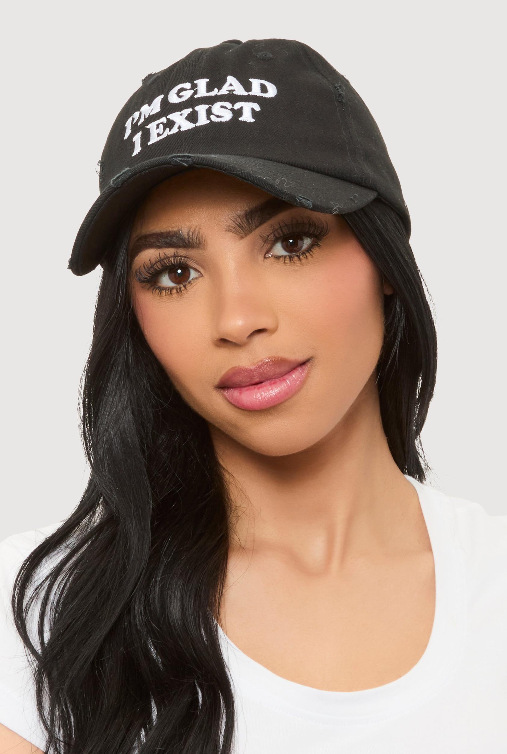 Im Glad I Exist Baseball Cap Female Product Image