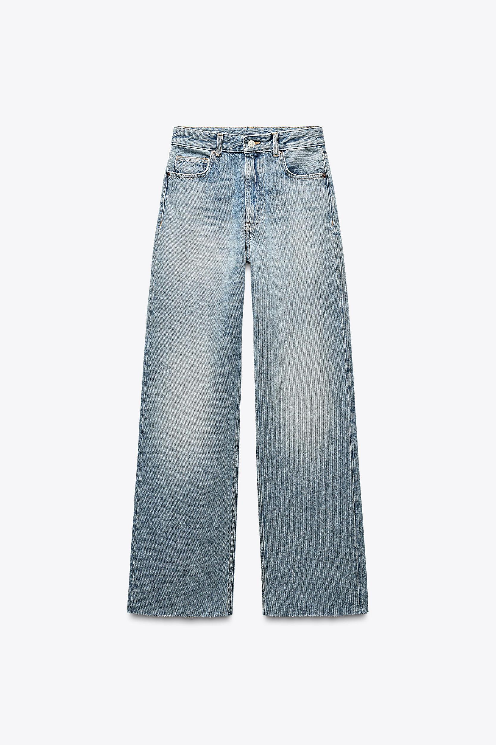 TRF HIGH RISE WIDE LEG JEANS Product Image