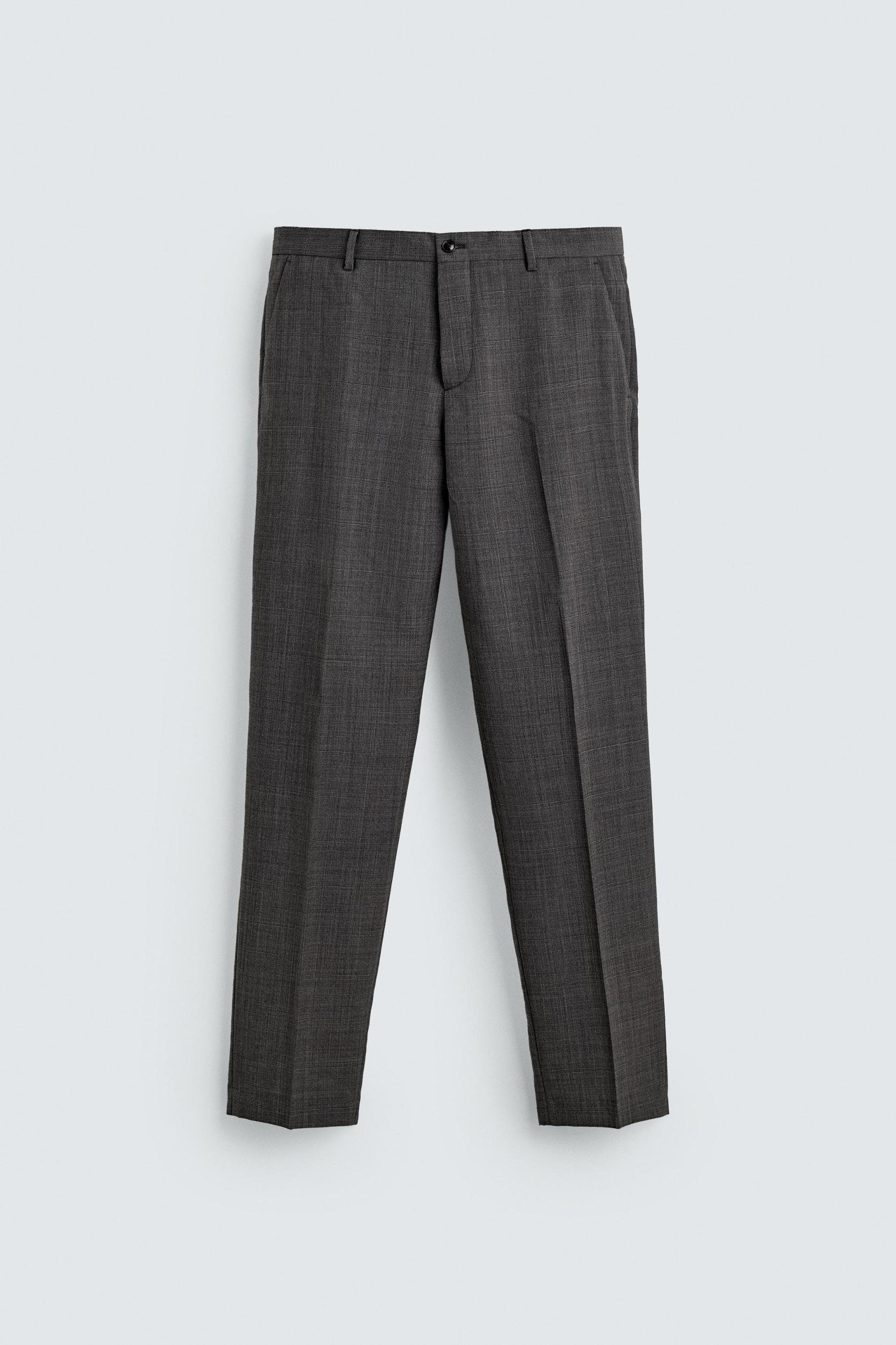 PLAID SUIT PANTS Product Image