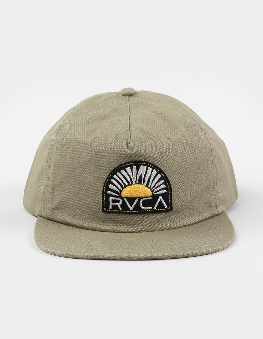 RVCA Rise Cuts Snapback Hat - LT GREEN Product Image