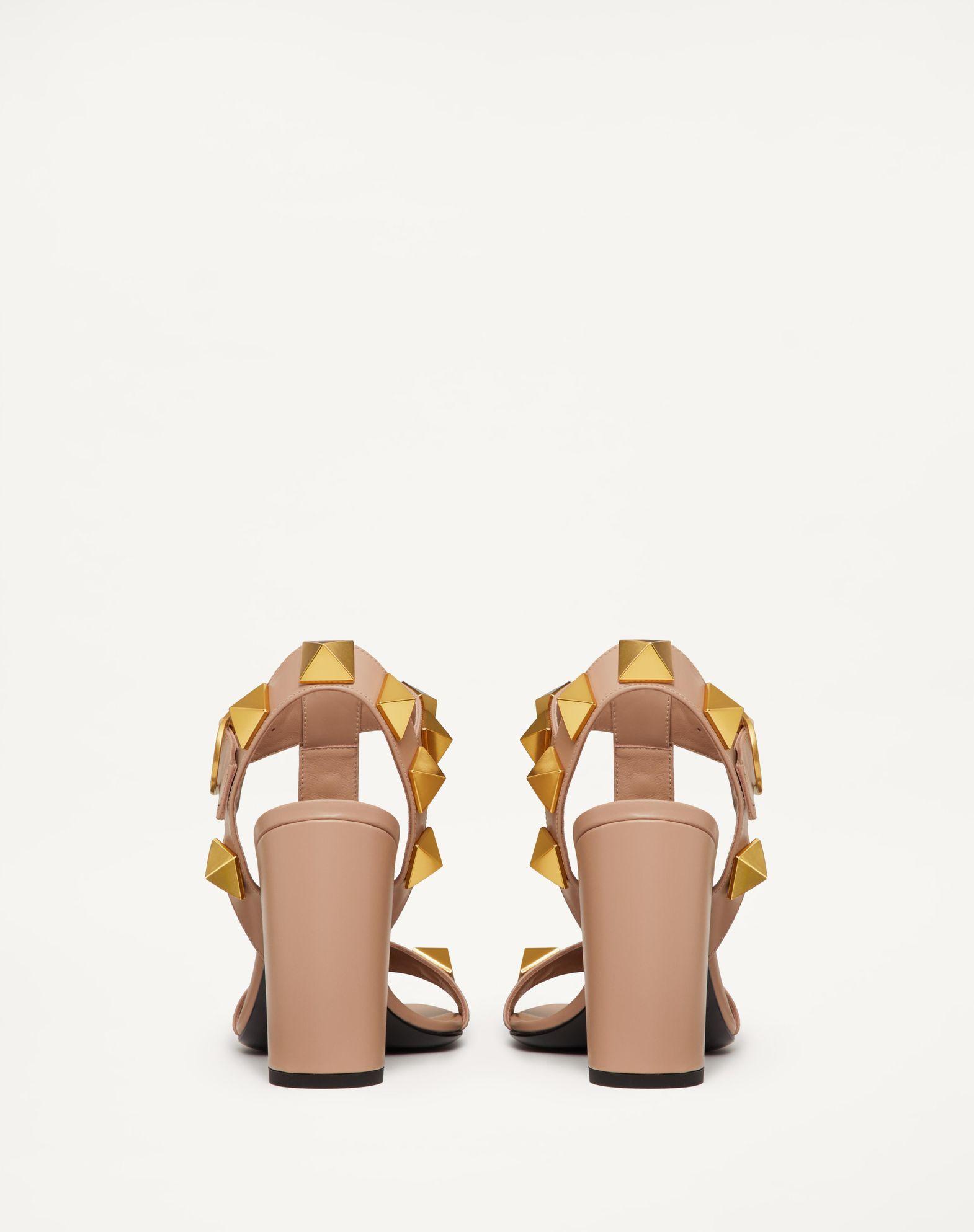 Roman Stud Calfskin Sandal 90 Mm Product Image