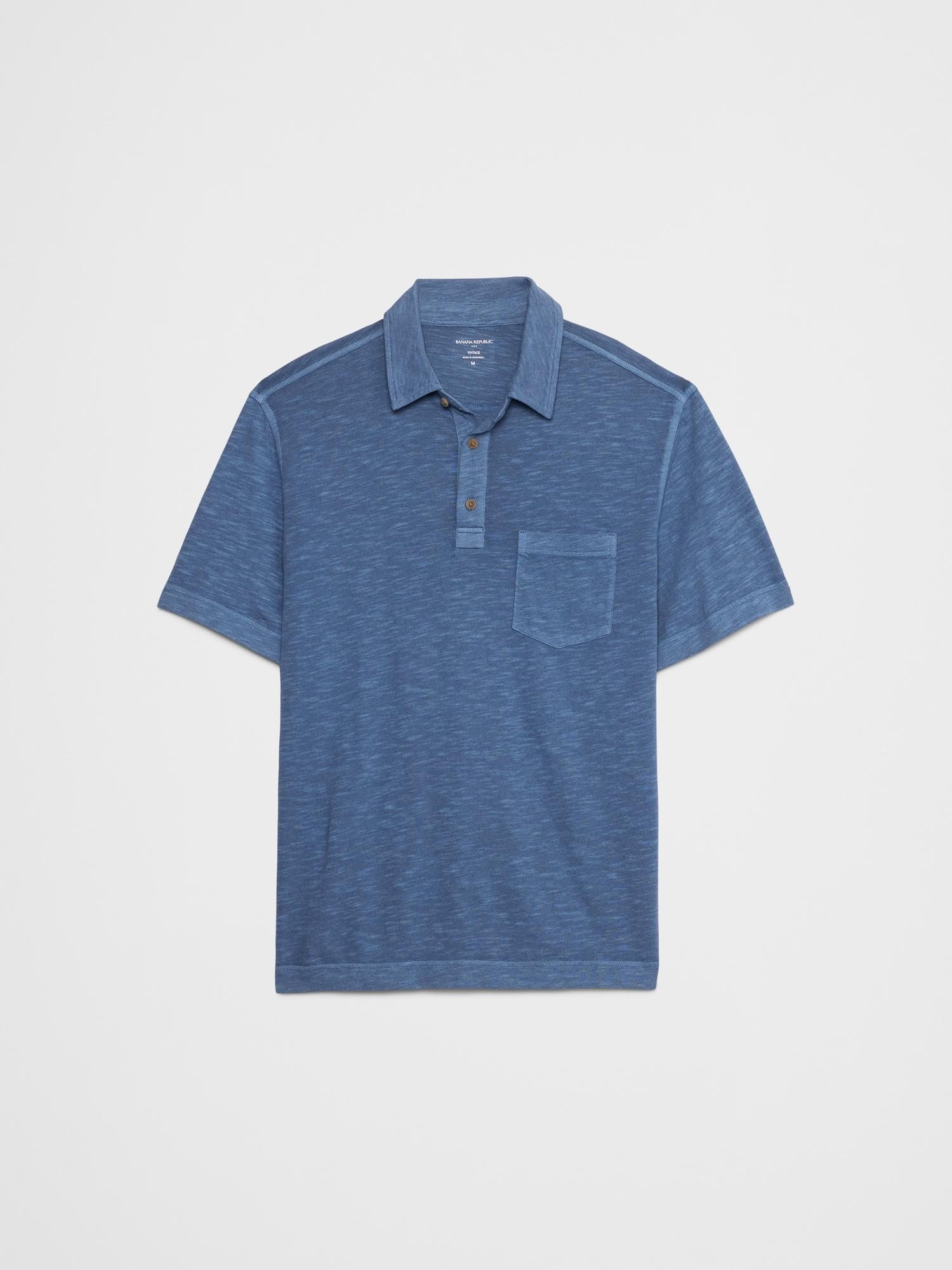 Vintage Slub Polo Product Image