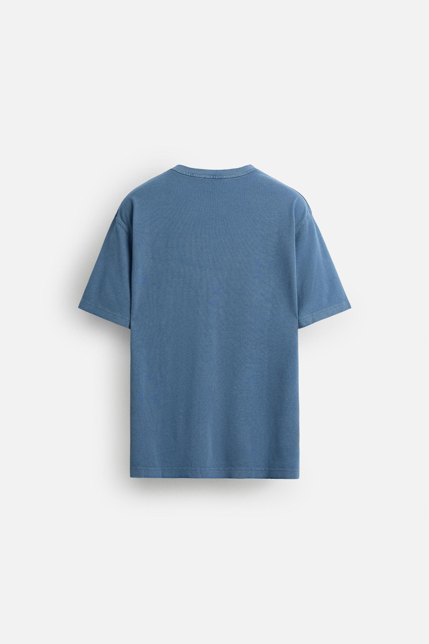 EMBROIDERED PIQUÉ T-SHIRT Product Image