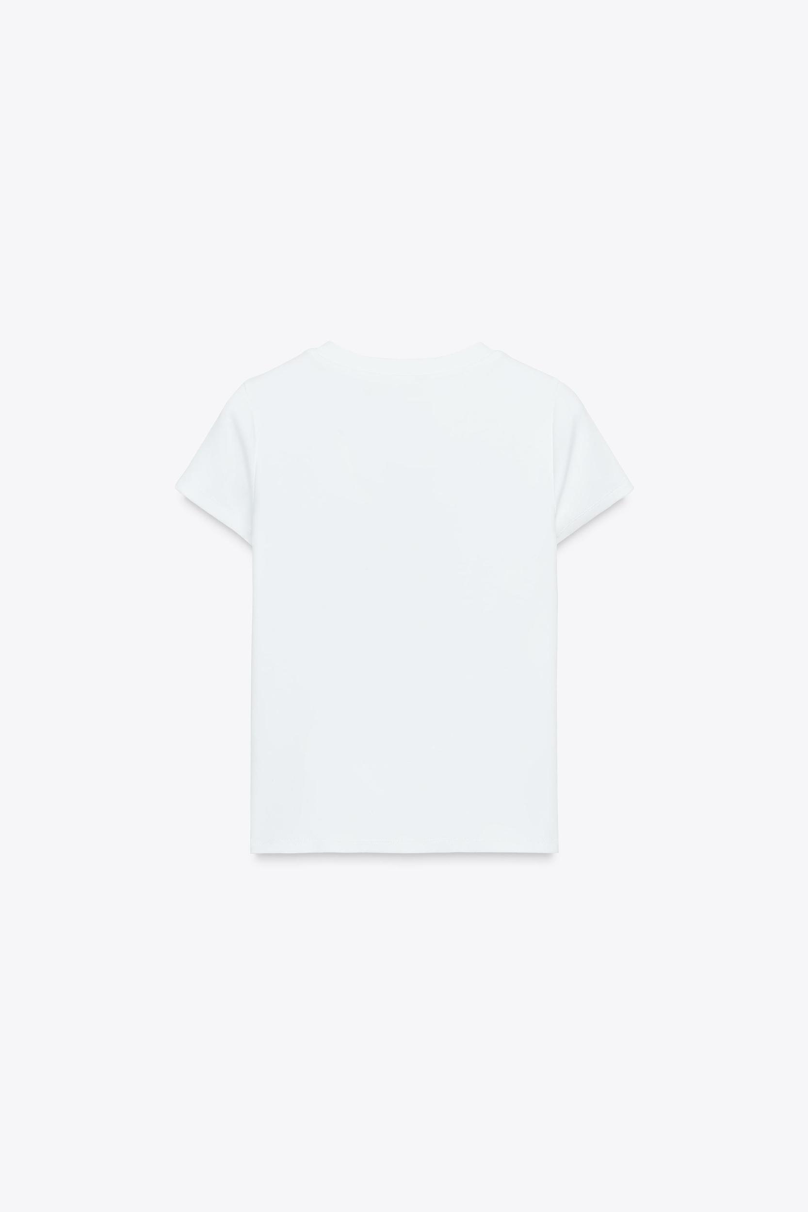 TEXT PRINT T-SHIRT Product Image