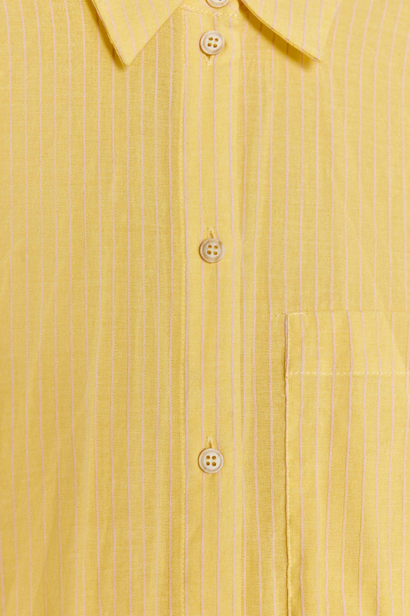 ZW COLLECTION STRIPED WRINKLED SHIRT Product Image