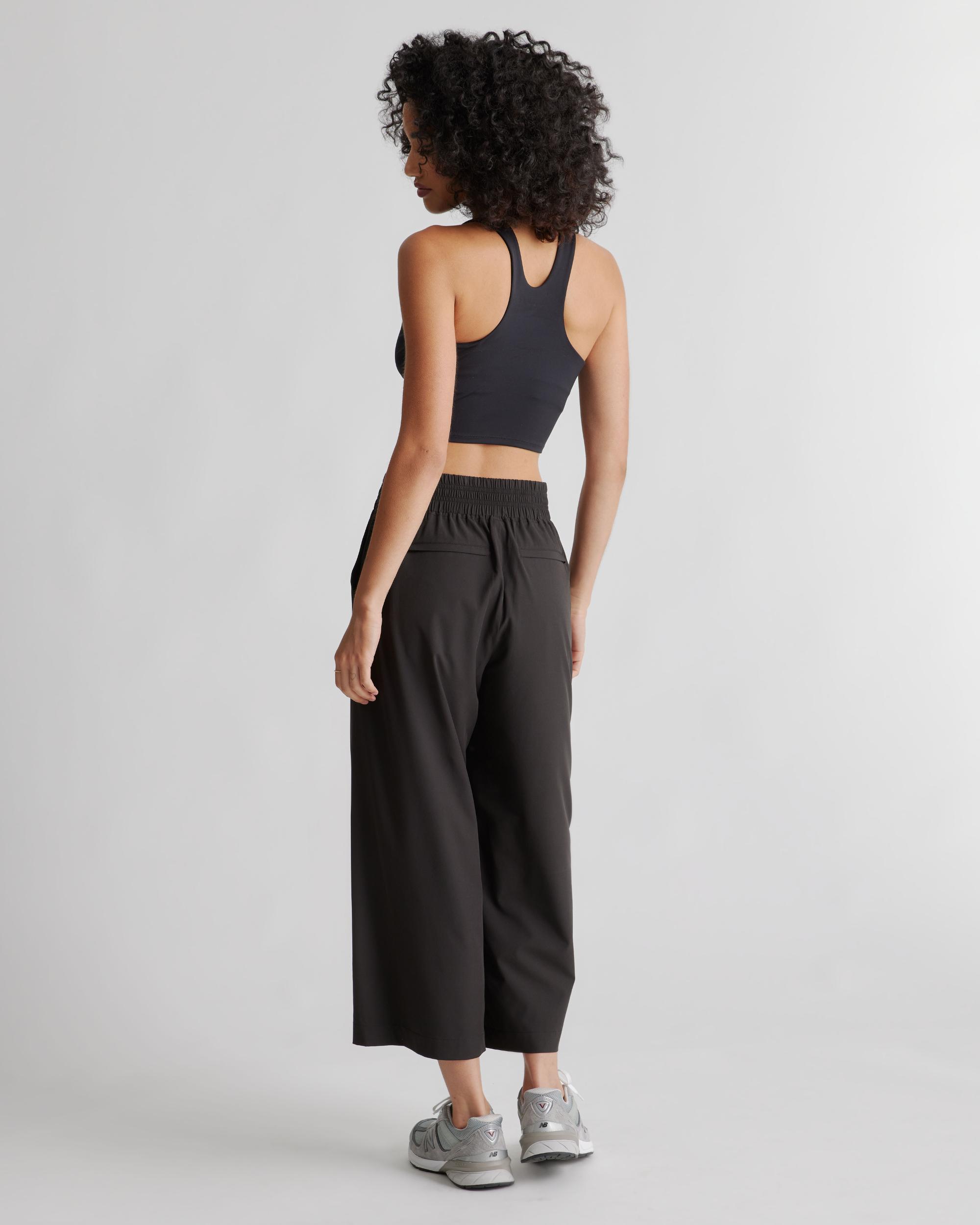 Quince | Women's Performance Tech Wide Leg Pants Size XL, Recycled Polyester Product Image