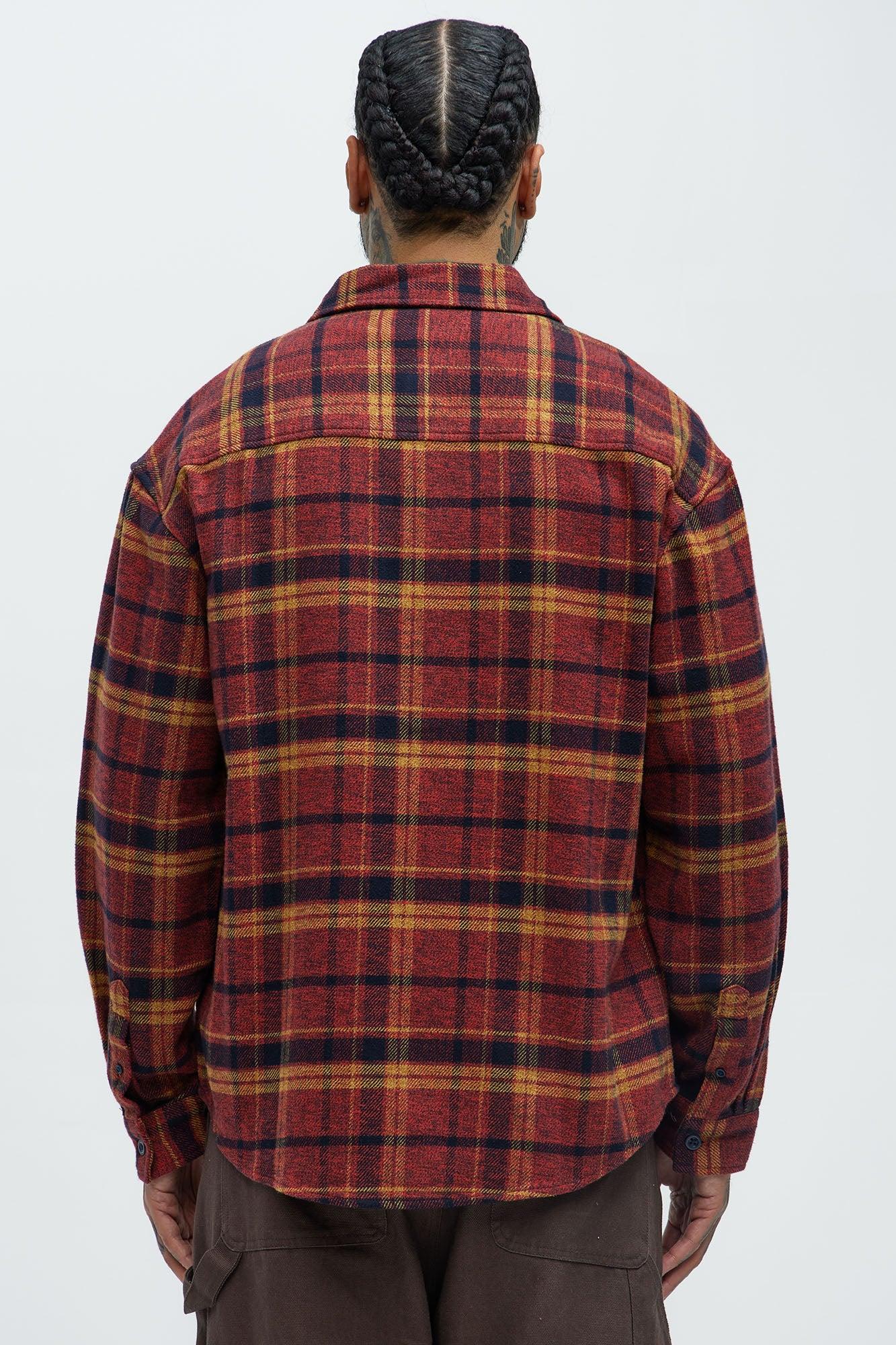 Yuill Plaid Flannel Shirt - Multi Color Male Product Image