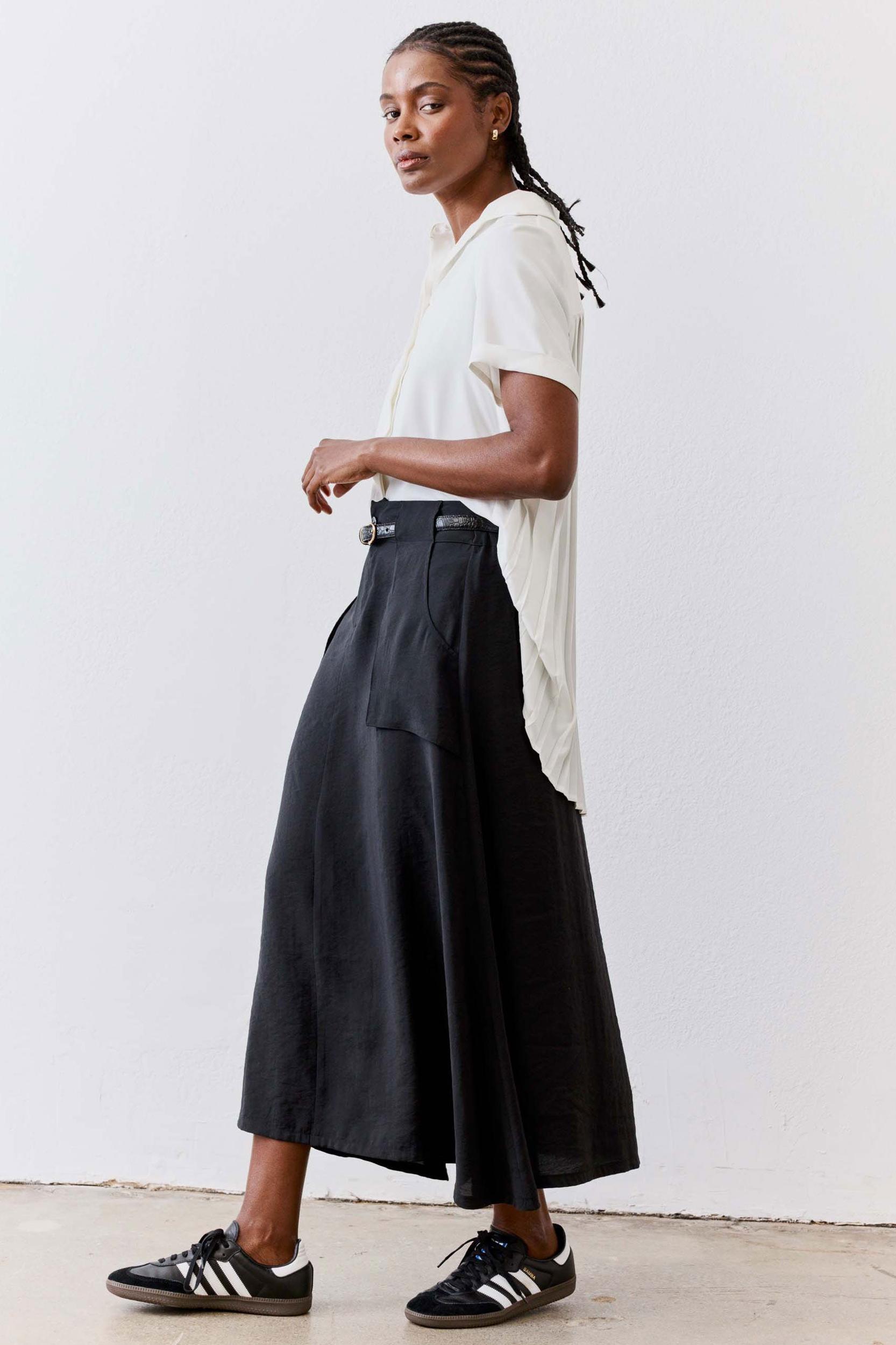 Light Poplin Utility Skirt Product Image