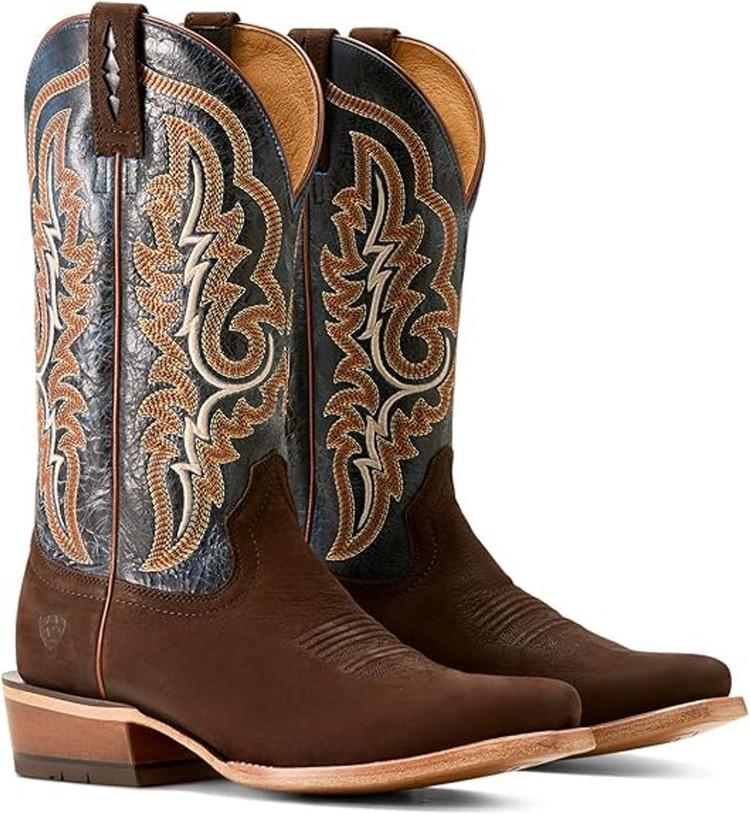 SALE Ariat® Men's Chocolate Bison/Black Futurity Relentless Bama Fury Boots Product Image