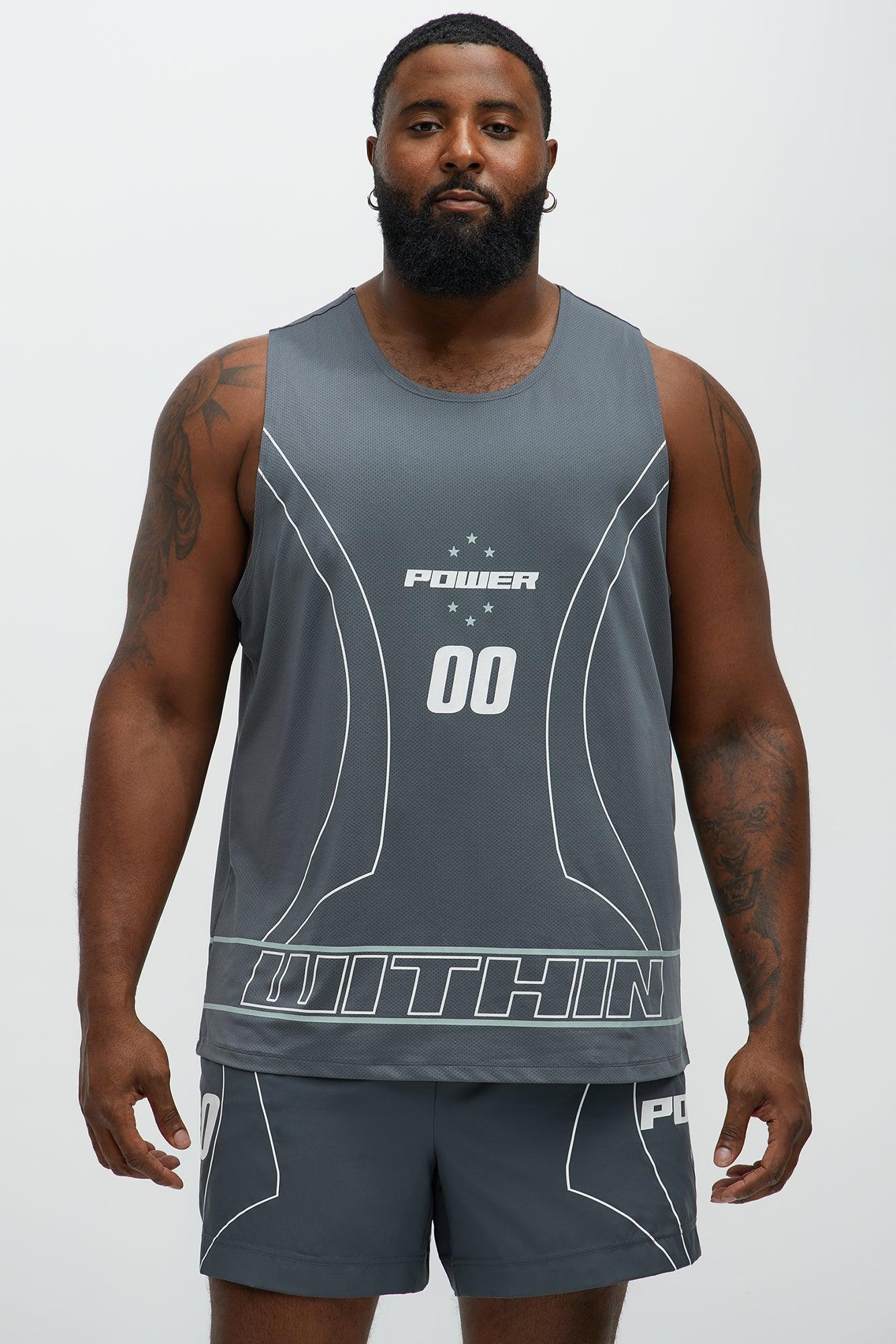 Power Within Active Tank Top - Grey Product Image