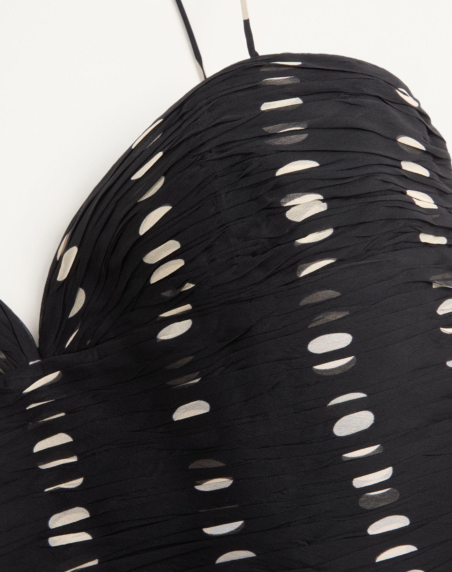 Chiffon Top With Plusdepois Print  Product Image