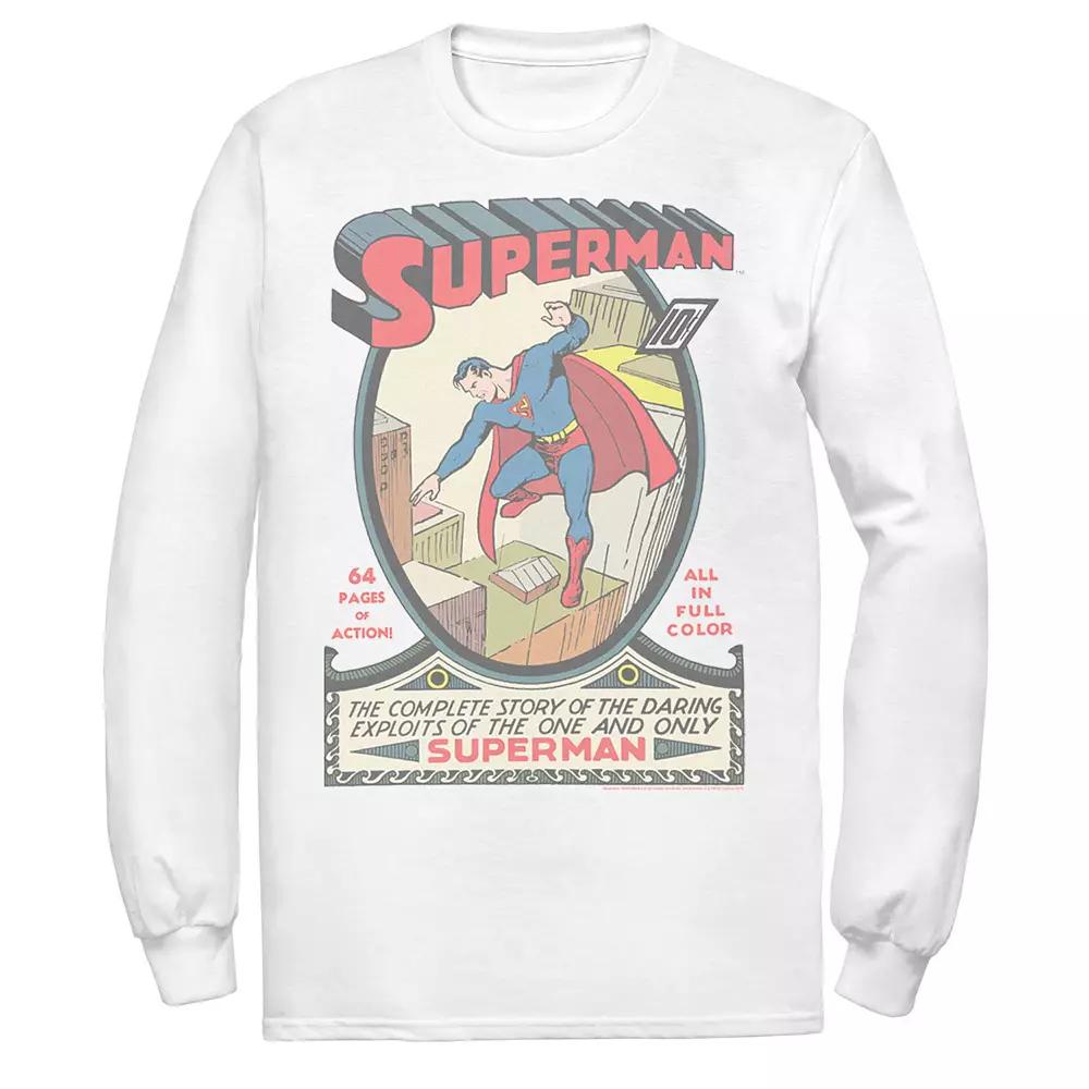 Men's DC Comics Superman 64 Pages Of Action Comic Cover Tee,  Product Image