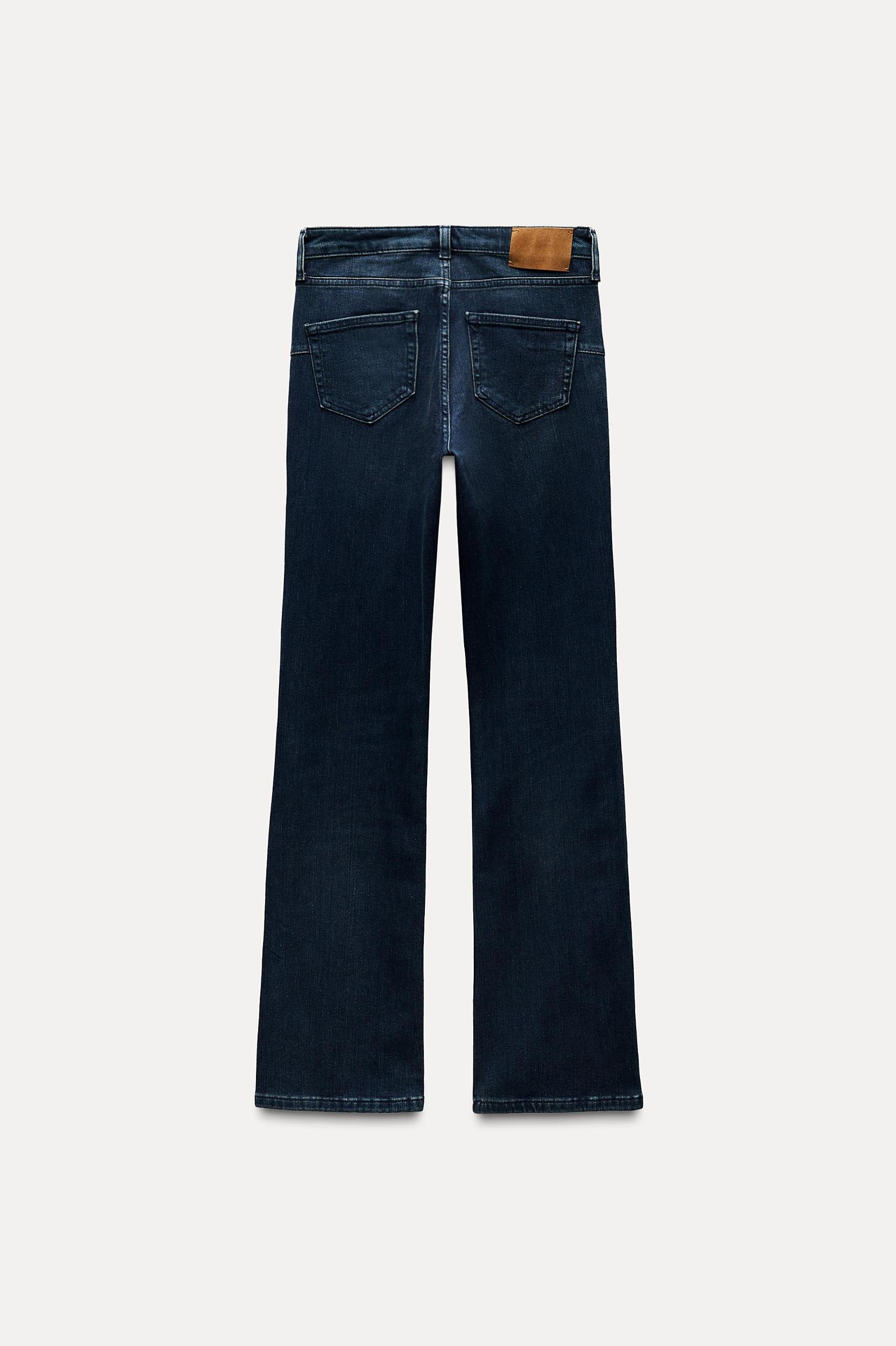 FULL LENGTH MID WAIST BOOTCUT JEANS ZW COLLECTION Product Image