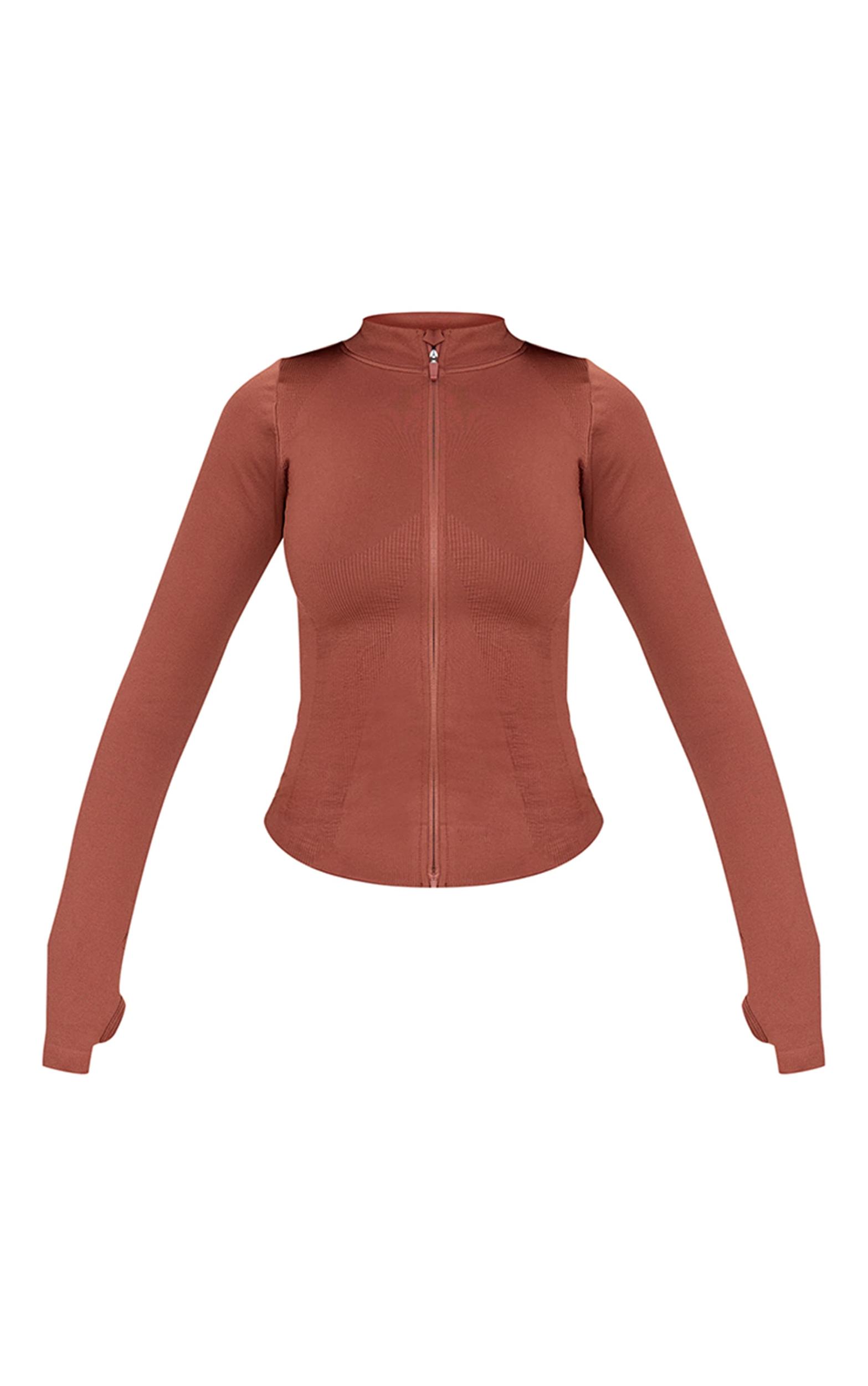 Chocolate Seamless Jacket Product Image