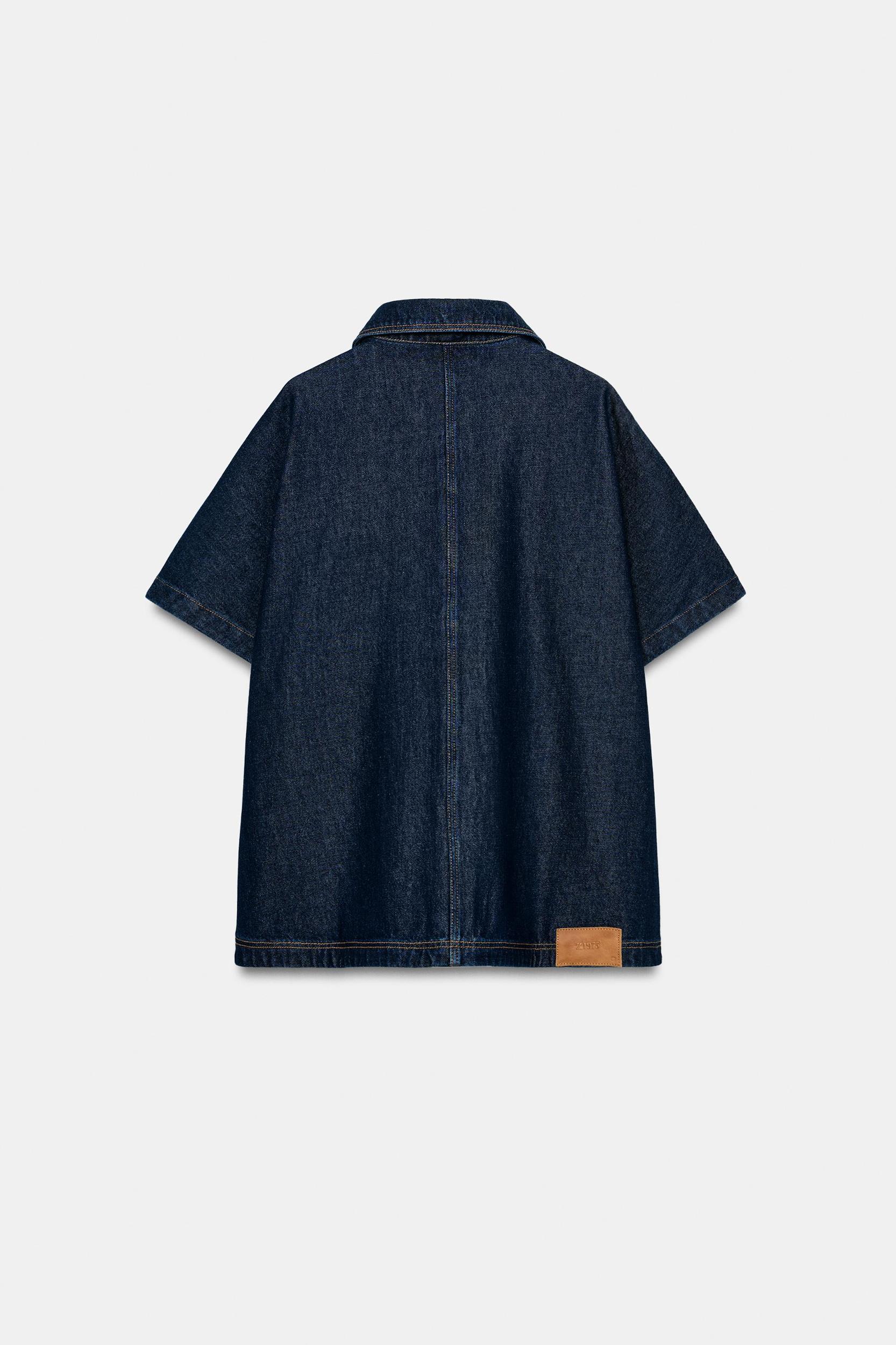 Z1975 OVERSIZED DENIM OVERSHIRT Product Image