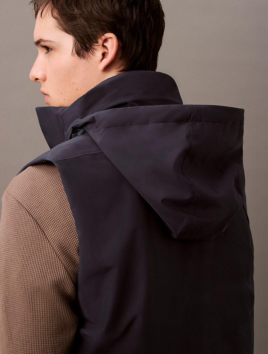 Tech Hooded Puffer Vest Product Image
