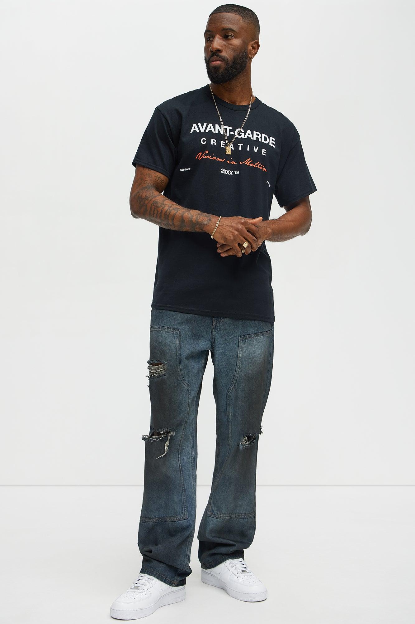 Advant-Garde Creative Dept Short Sleeve Tee - Black Product Image