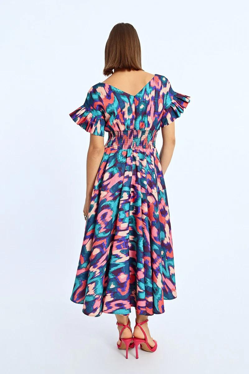 Long Ruffled Dress Product Image