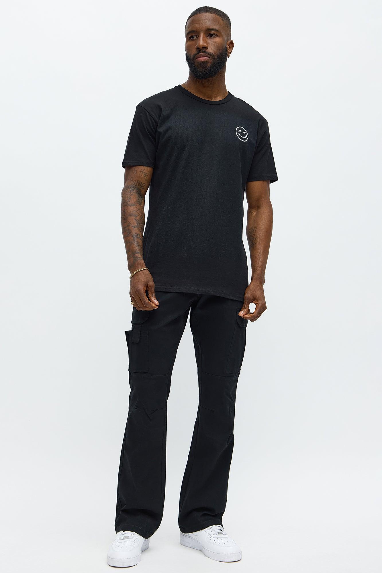 No Bad Vibes Forever Short Sleeve Tee - Black Male Product Image